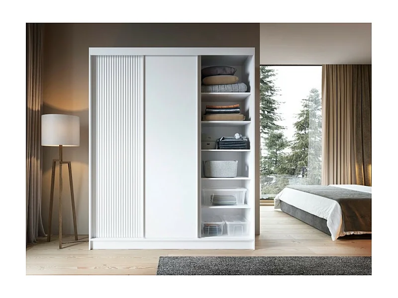 Penderie Biancco Basic XL (180cm)/Blanc/En stock