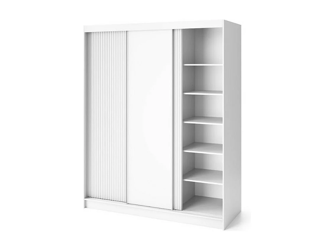 Armadio Biancco Basic XL (180cm)/Bianco/In Magazzino