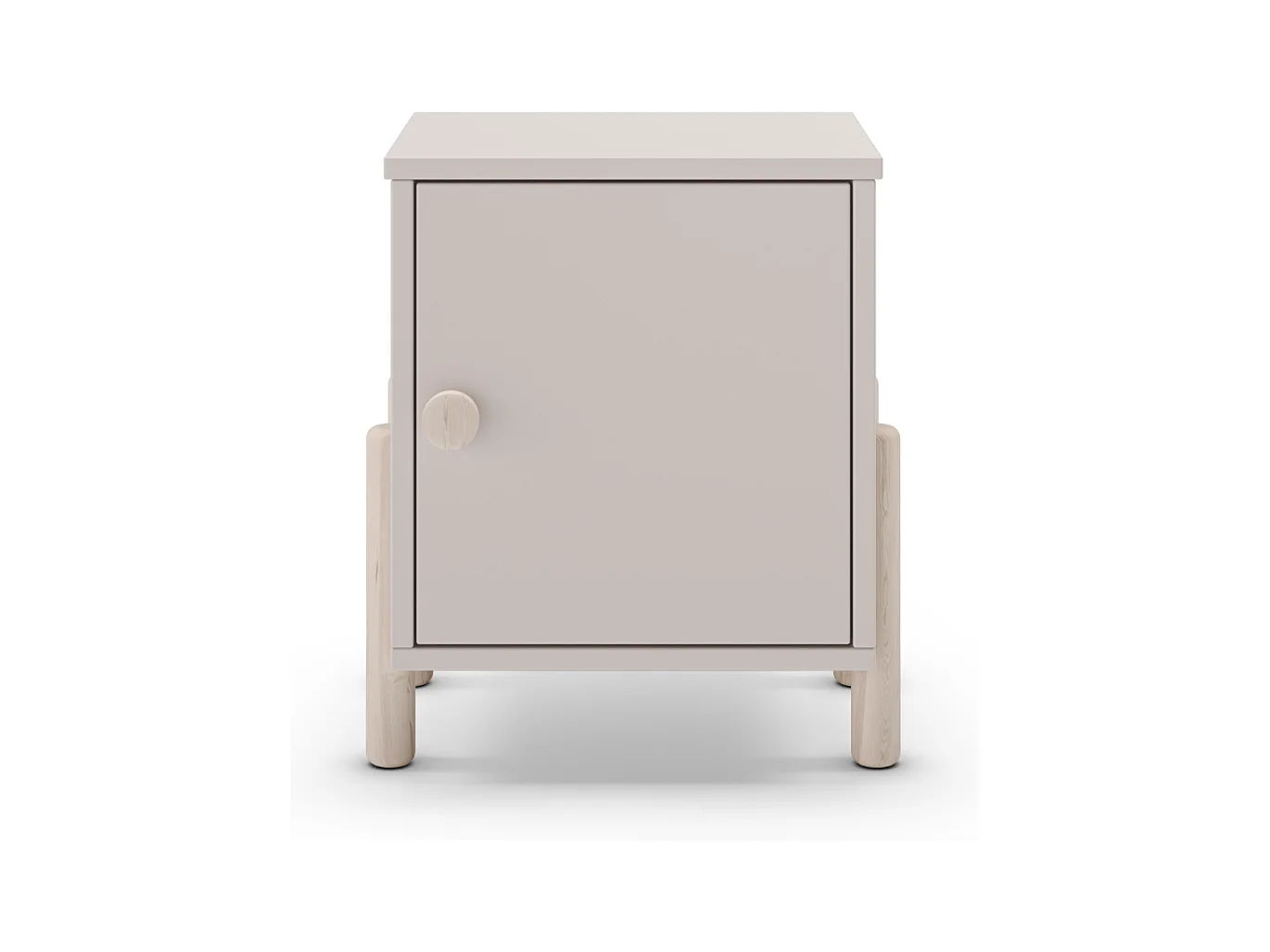 Table de chevet 1 porte H47 cm - DAPHNÉ