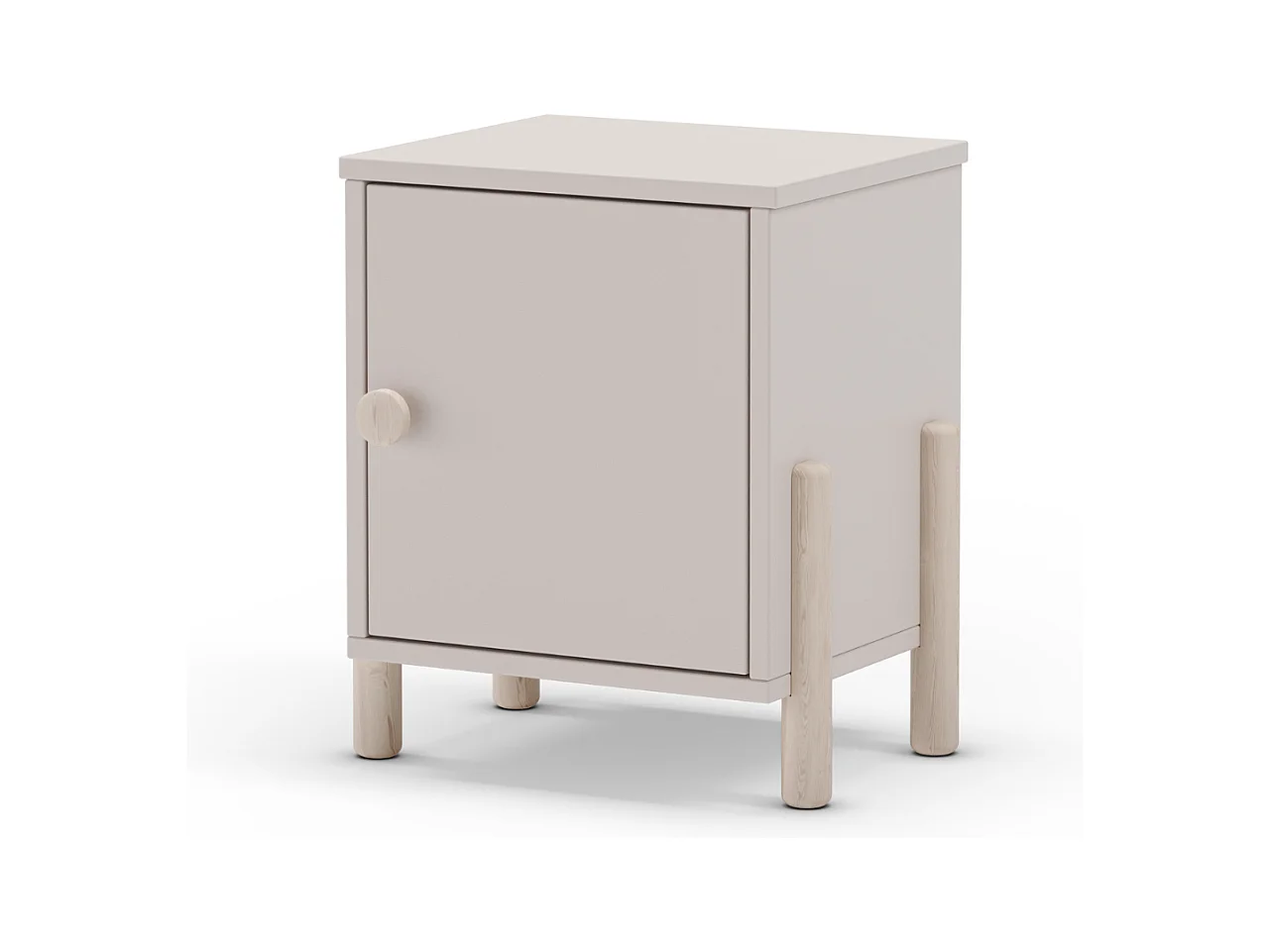 Table de chevet 1 porte H47 cm - DAPHNÉ