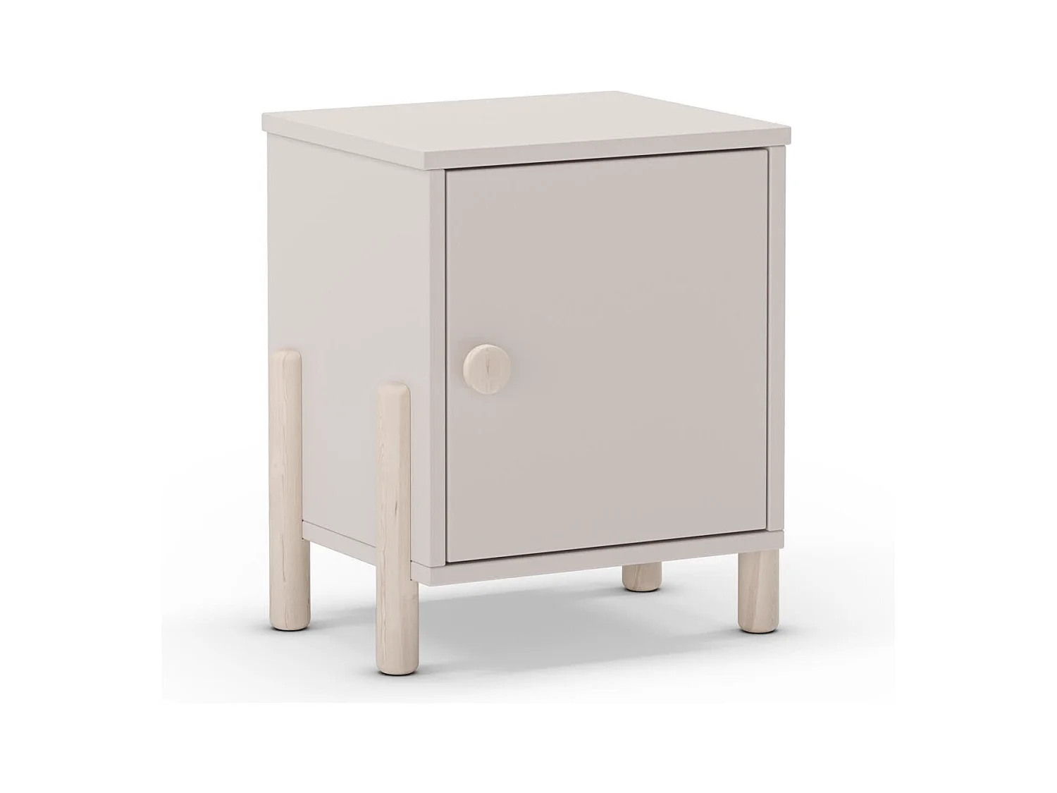 Table de chevet avec 1 porte 38x32 cm