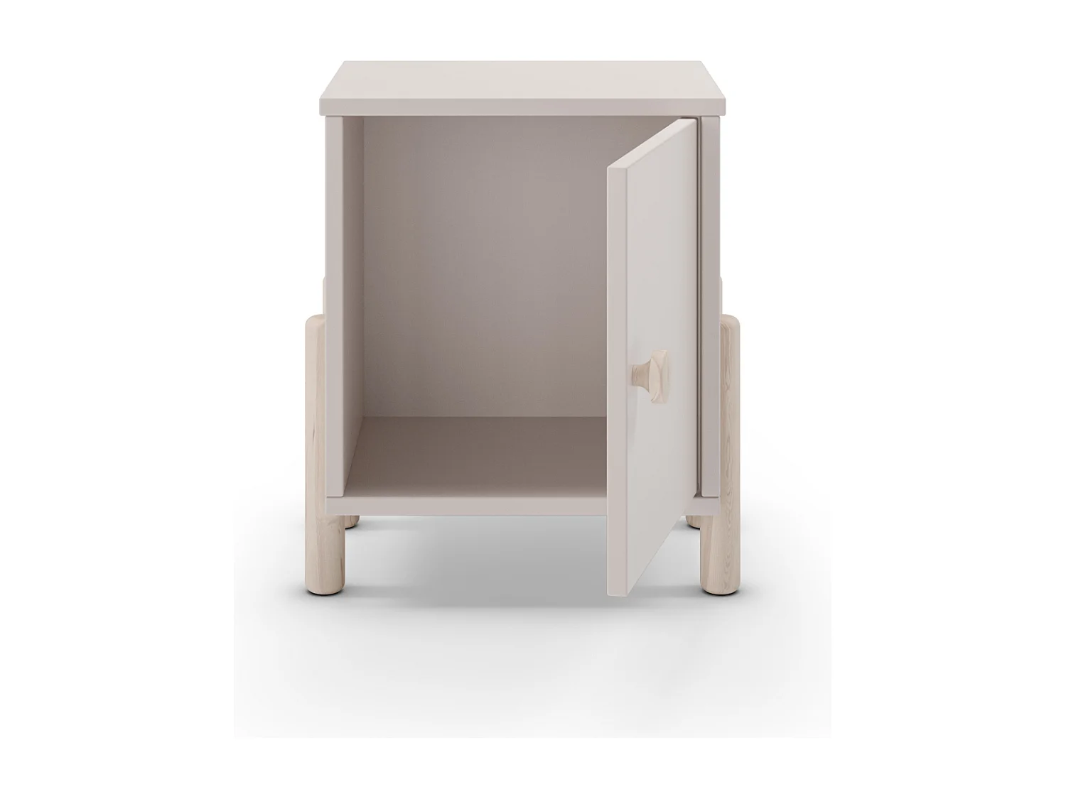 Table de chevet 1 porte H47 cm - DAPHNÉ