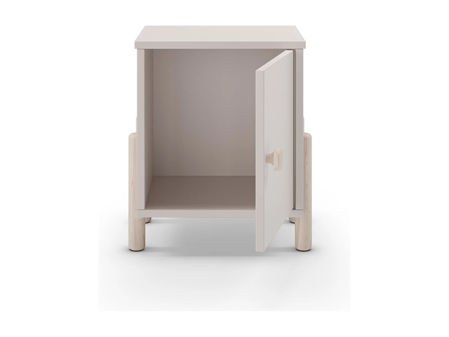 Chevet tafel met 1 deur 38x32 cm