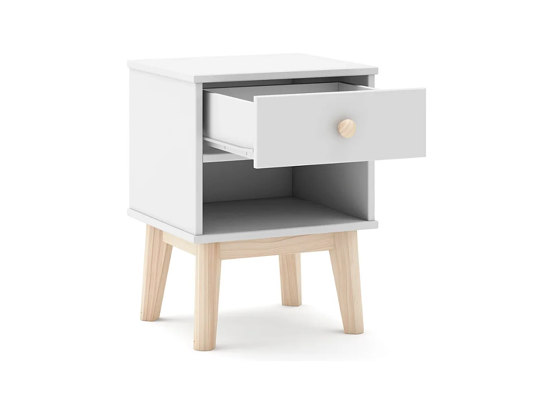 Chevet tafel met 1 lade 40x53 cm