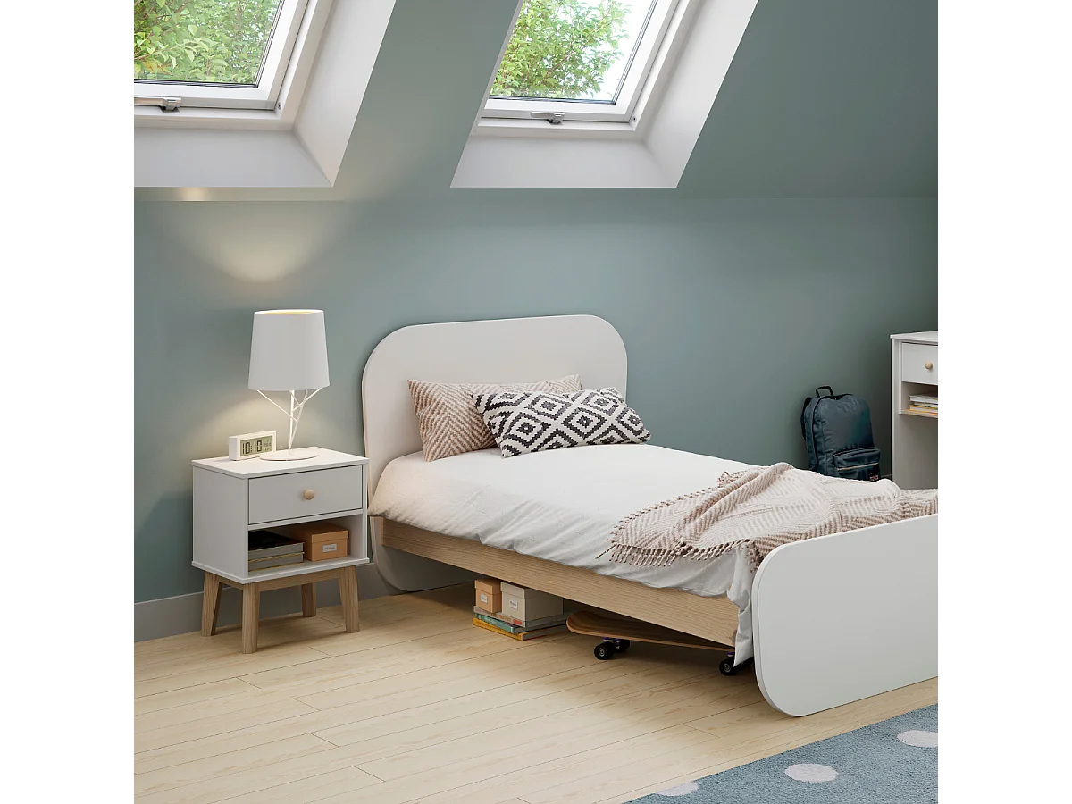 Chevet tafel met 1 lade 40x53 cm