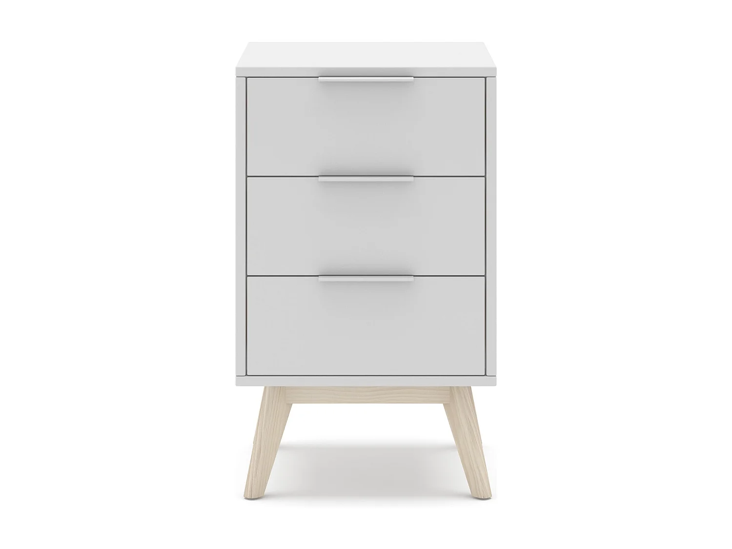 Nachttisch mit 3 Schubladen 40x66 cm