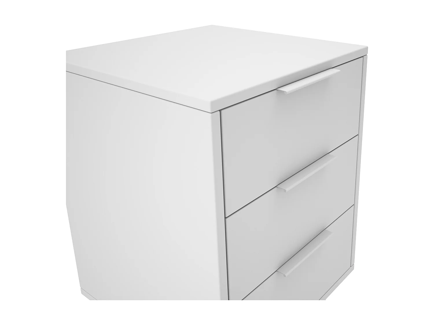 Nachttisch mit 3 Schubladen 40x66 cm