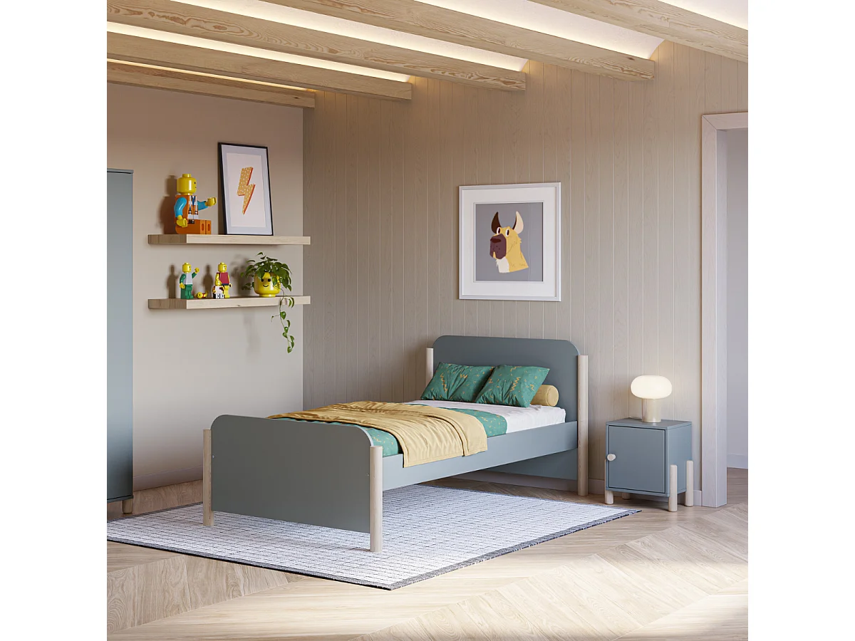 Table de chevet 1 porte H47 cm - DAPHNÉ