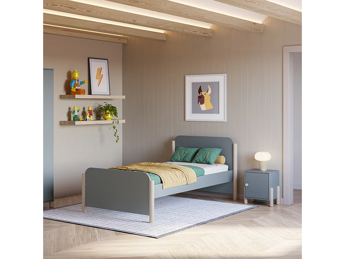 Chevet tafel met 1 deur 38x32 cm