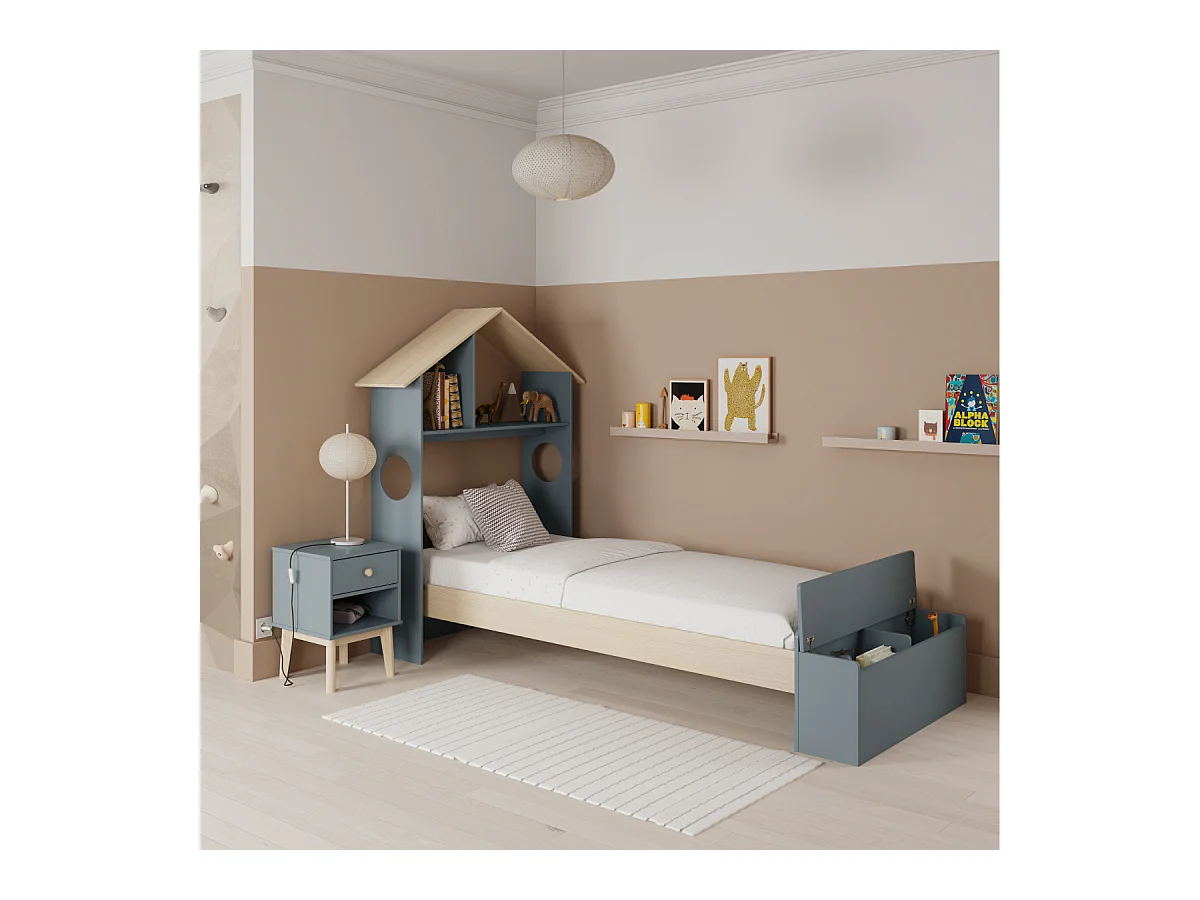 Nachttisch mit 1 Schublade 40x53 cm