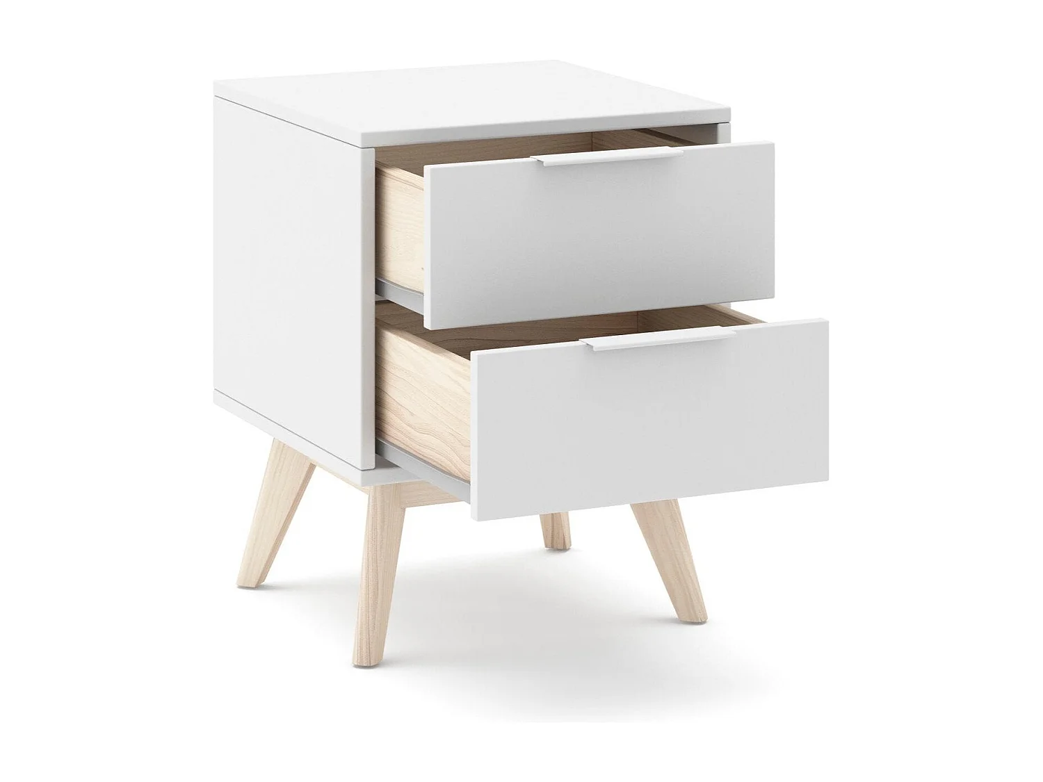 Chevet tafel met 2 laden 40x53 cm