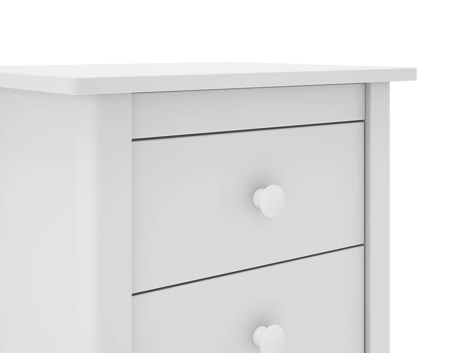 Table de chevet avec 3 tiroirs 46x65 cm