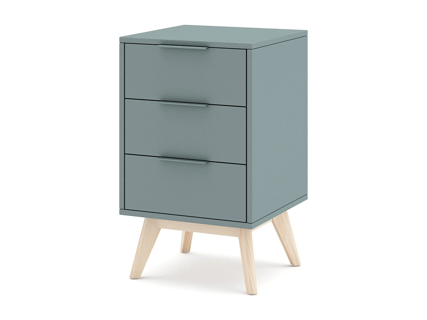 Nachttisch mit 3 Schubladen 40x66 cm