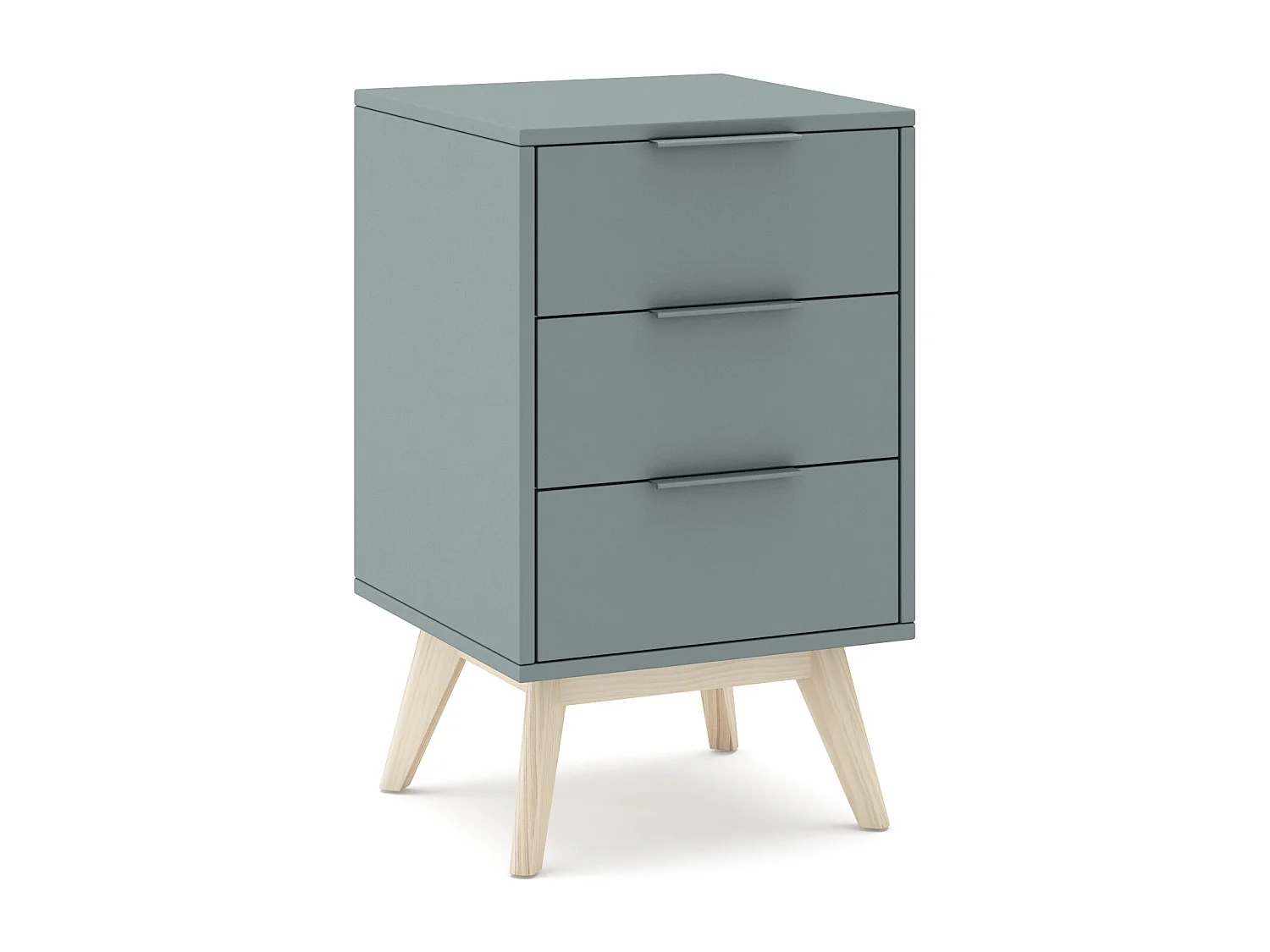 Nachttisch mit 3 Schubladen 40x66 cm