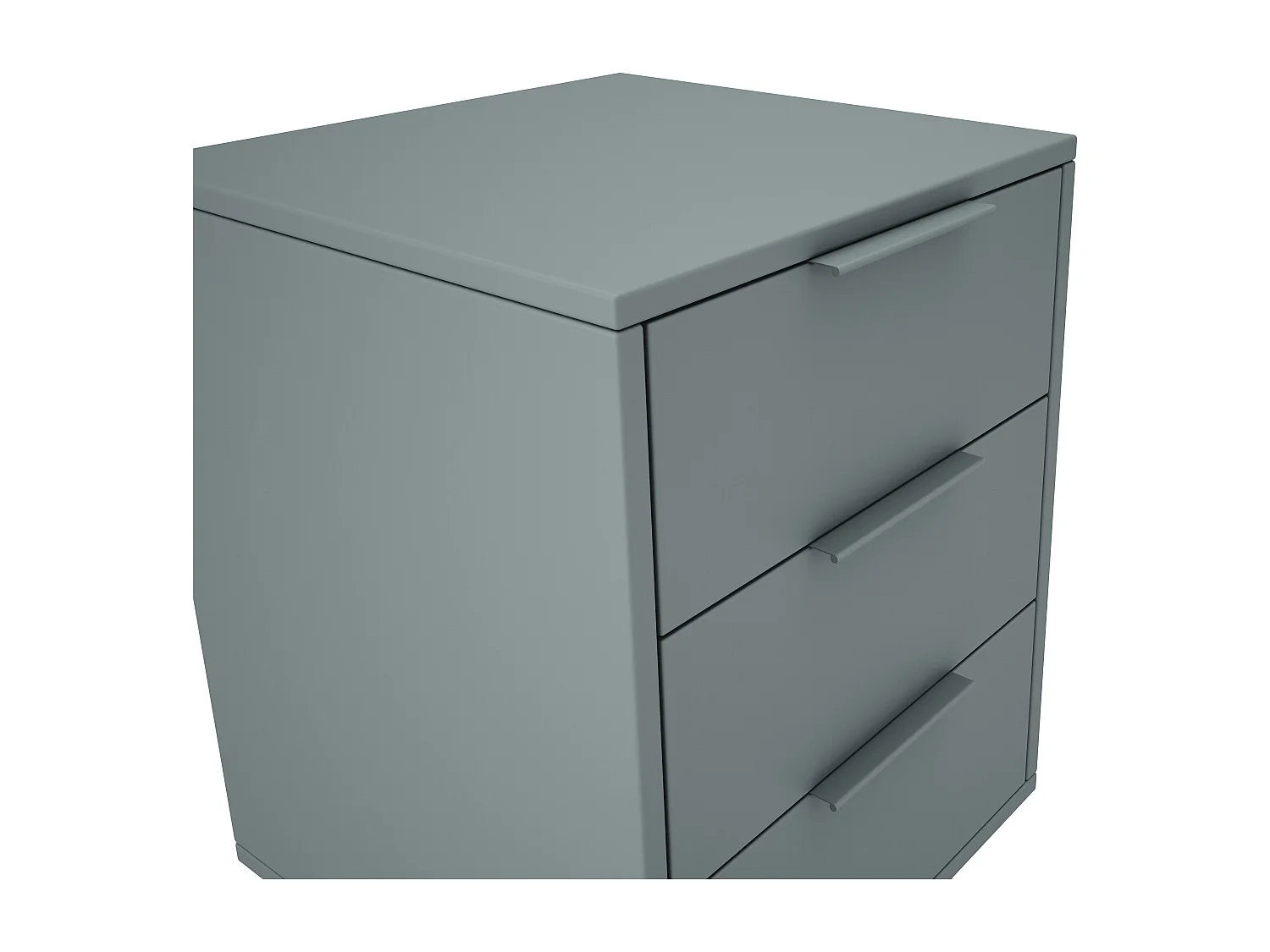 Nachttisch mit 3 Schubladen 40x66 cm