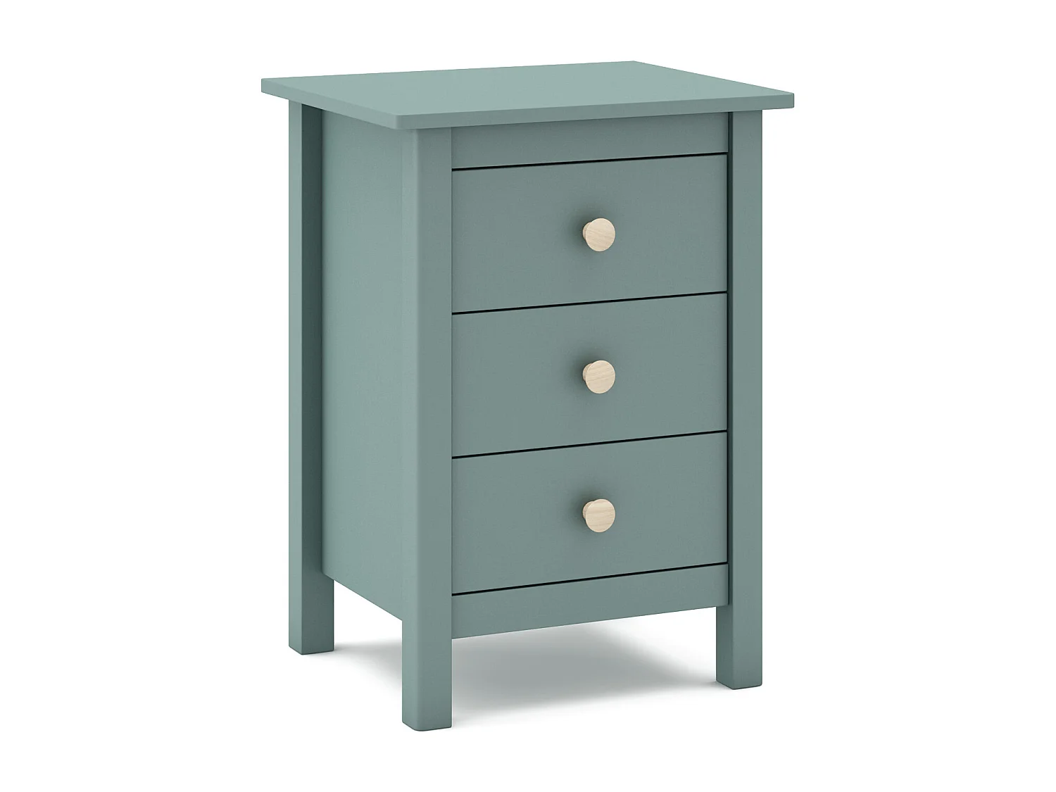 Chevet tafel met 3 laden 46x65 cm