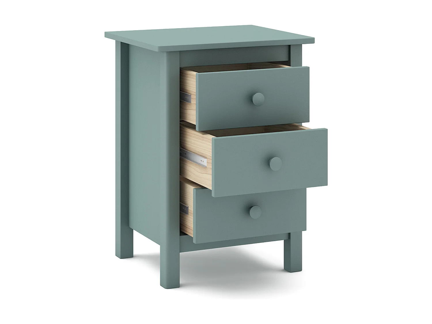 Chevet tafel met 3 laden 46x65 cm