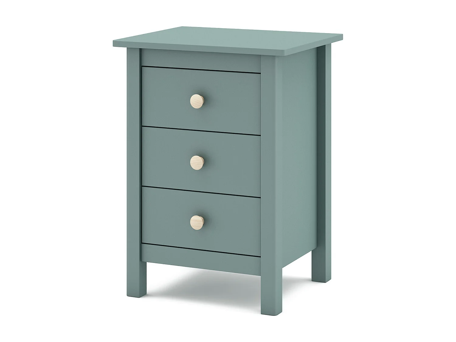 Chevet tafel met 3 laden 46x65 cm