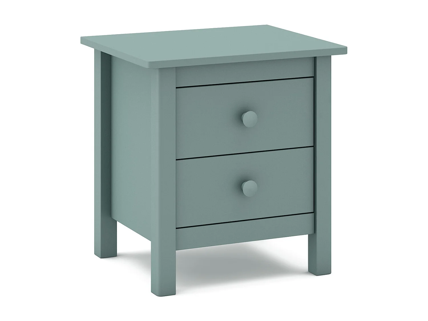 Nachttisch mit 2 Schubladen 46x49,5 cm