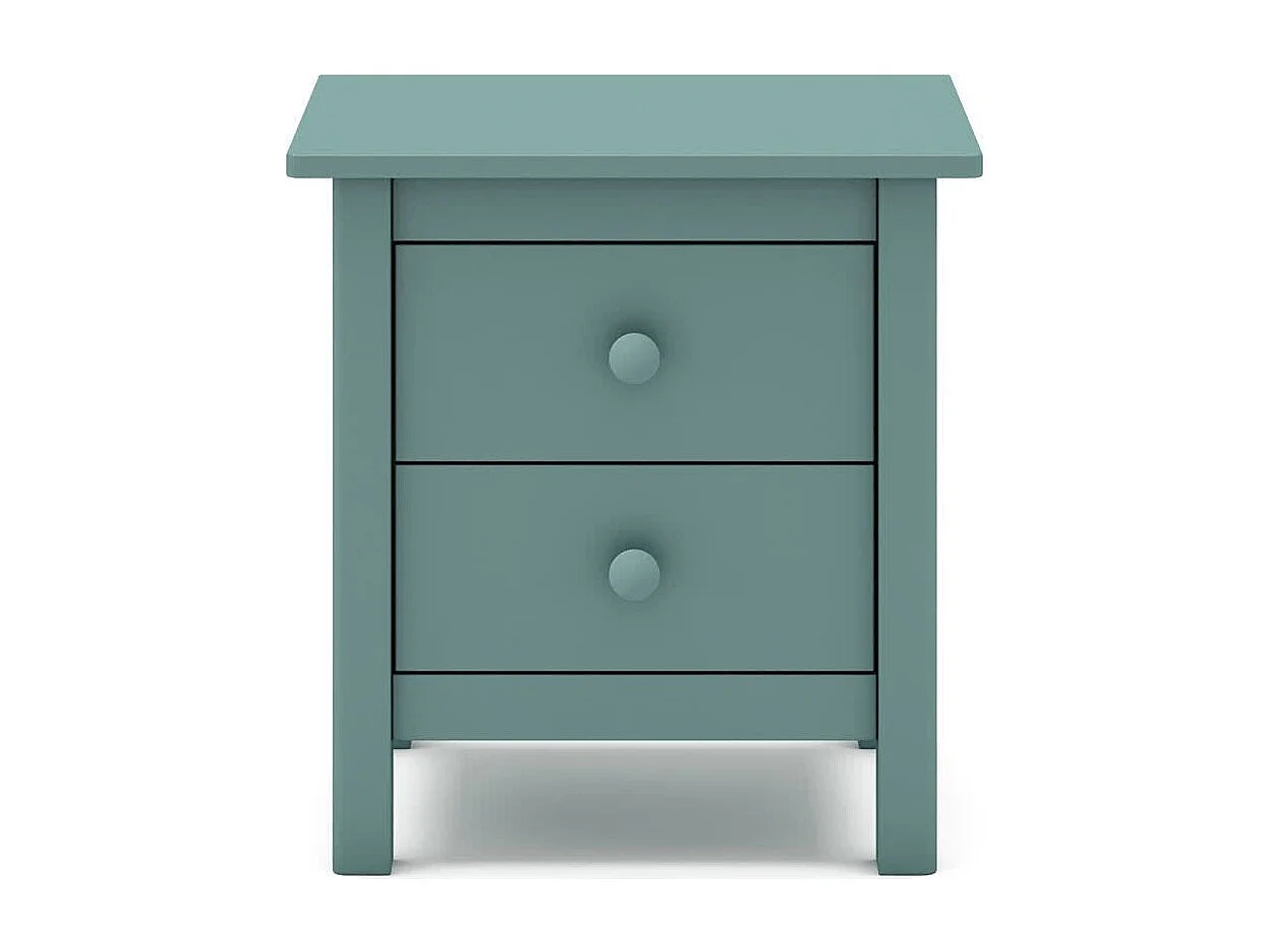 Nachttisch mit 2 Schubladen 46x49,5 cm