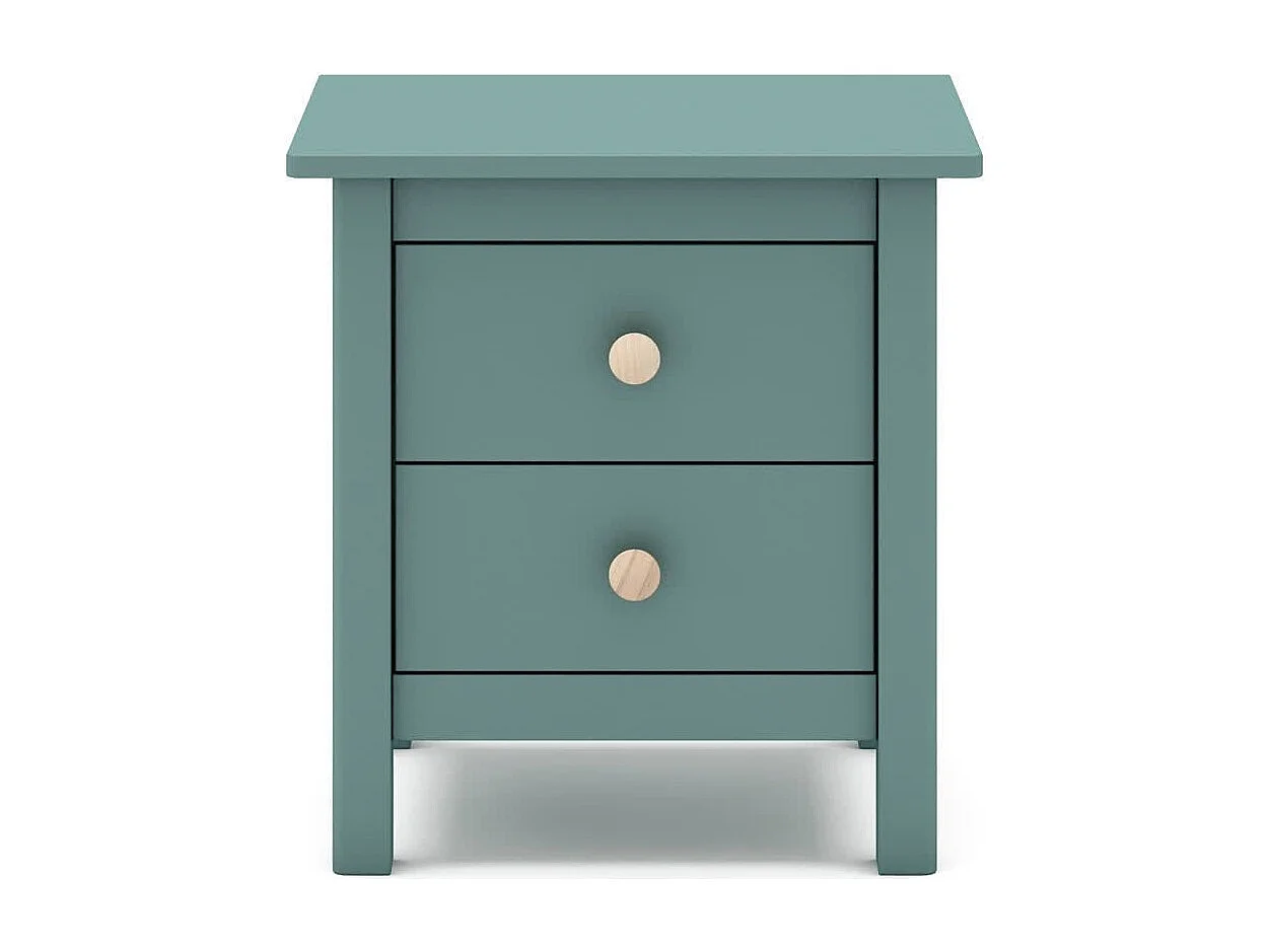 Nachttisch mit 2 Schubladen 46x49,5 cm