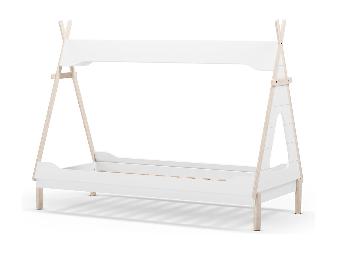 Lit cabane tipi 90x190 cm modulable LOU