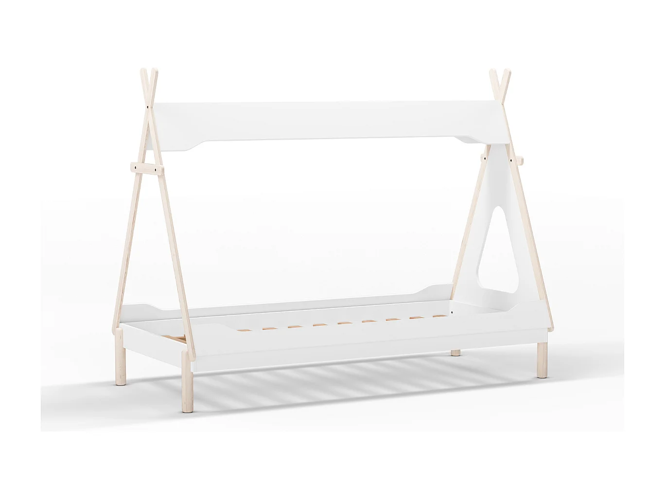 Lit cabane tipi 90x190 cm modulable LOU