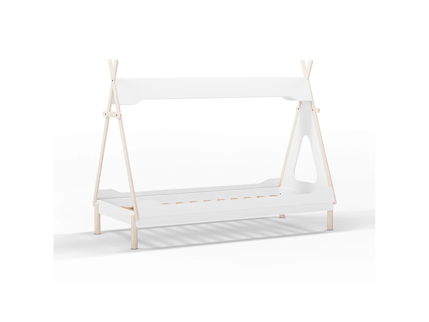 Lit cabane tipi 90x190 cm modulable LOU