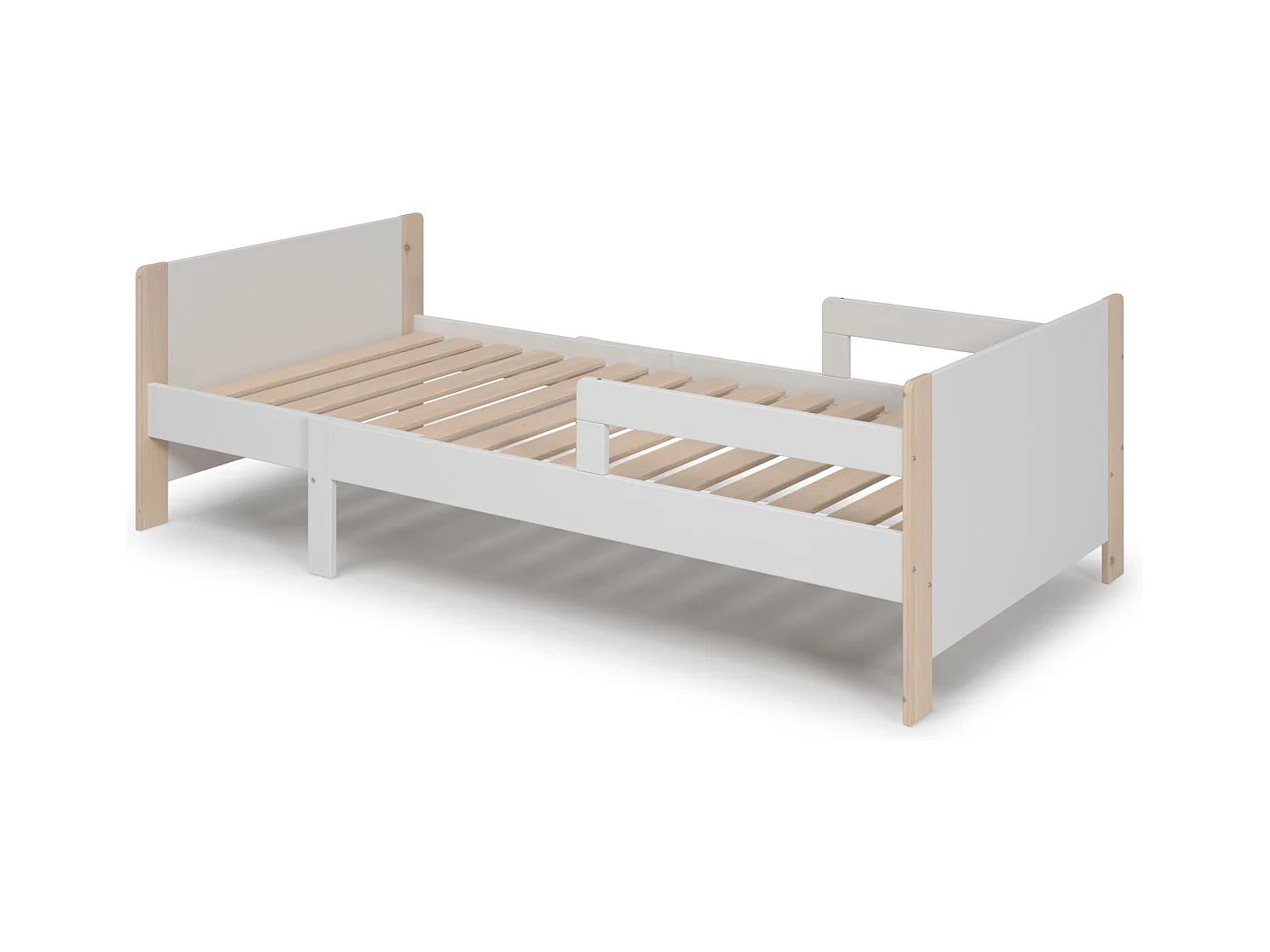 Lit simple extensible 144/194x98 cm