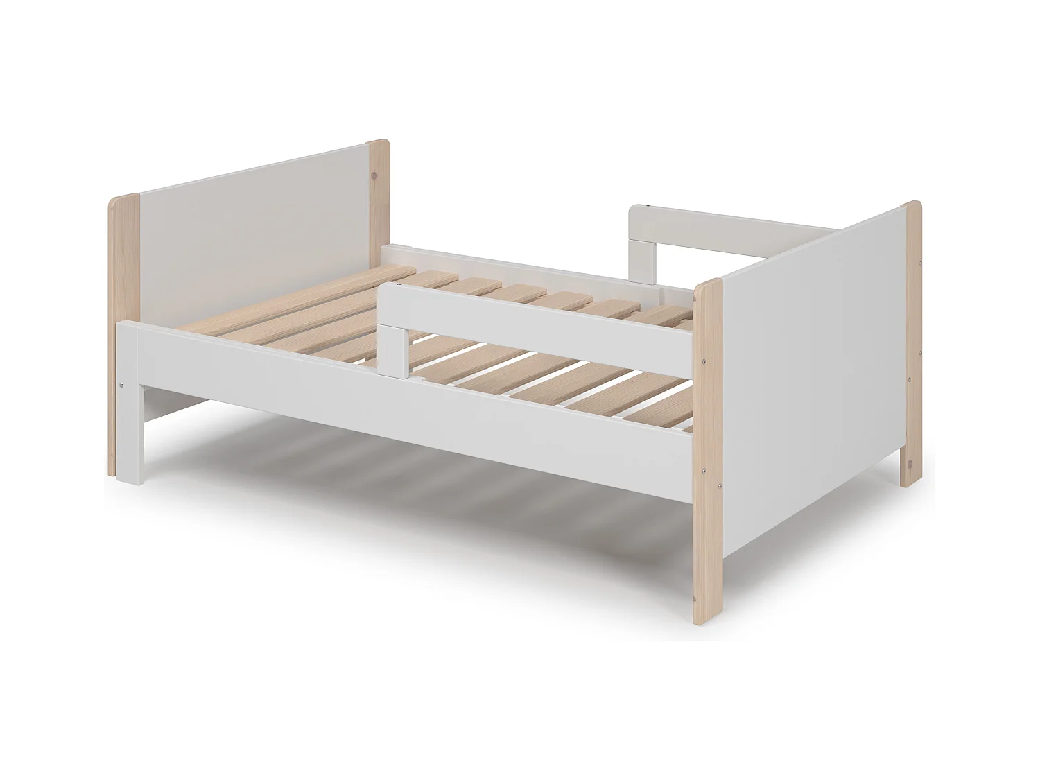 Lit simple extensible 144/194x98 cm