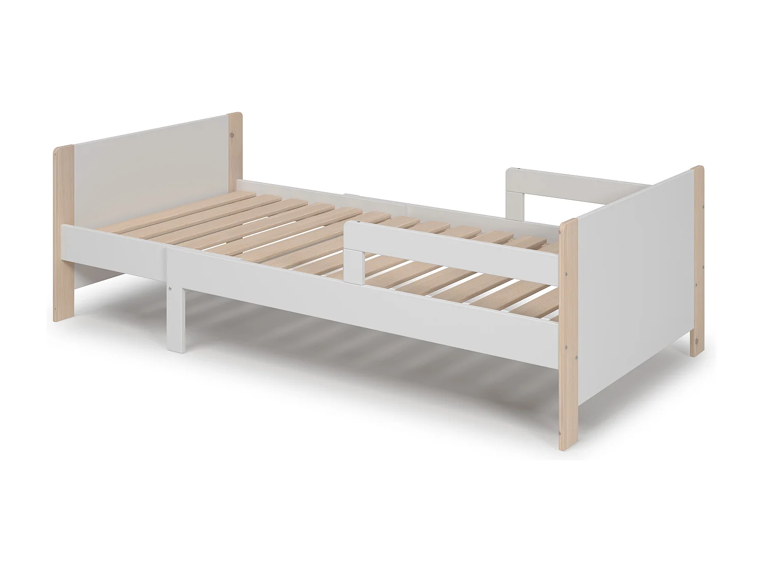 Cama individual extensible 144/194x98 cm