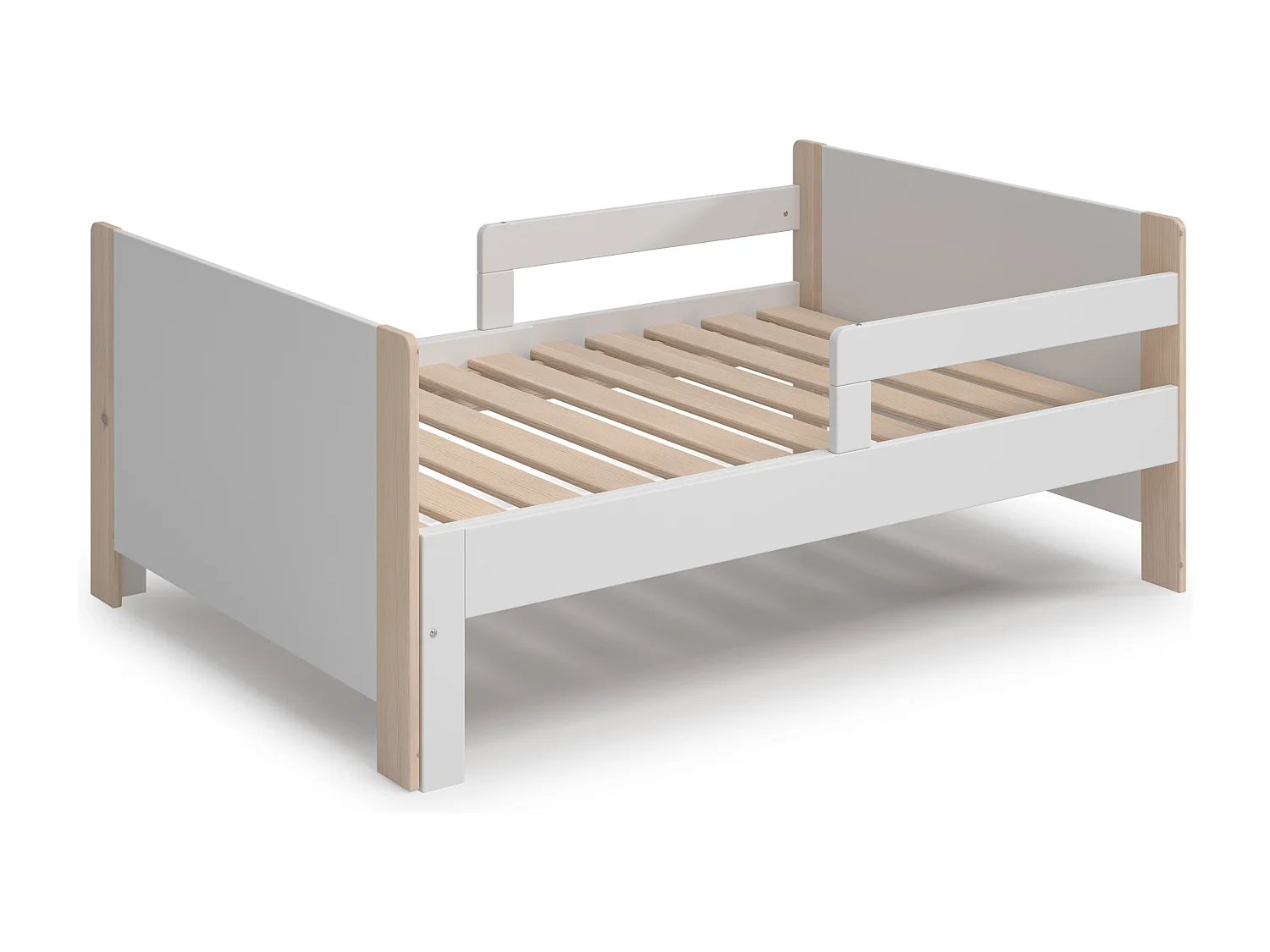 Cama individual extensible 144/194x98 cm