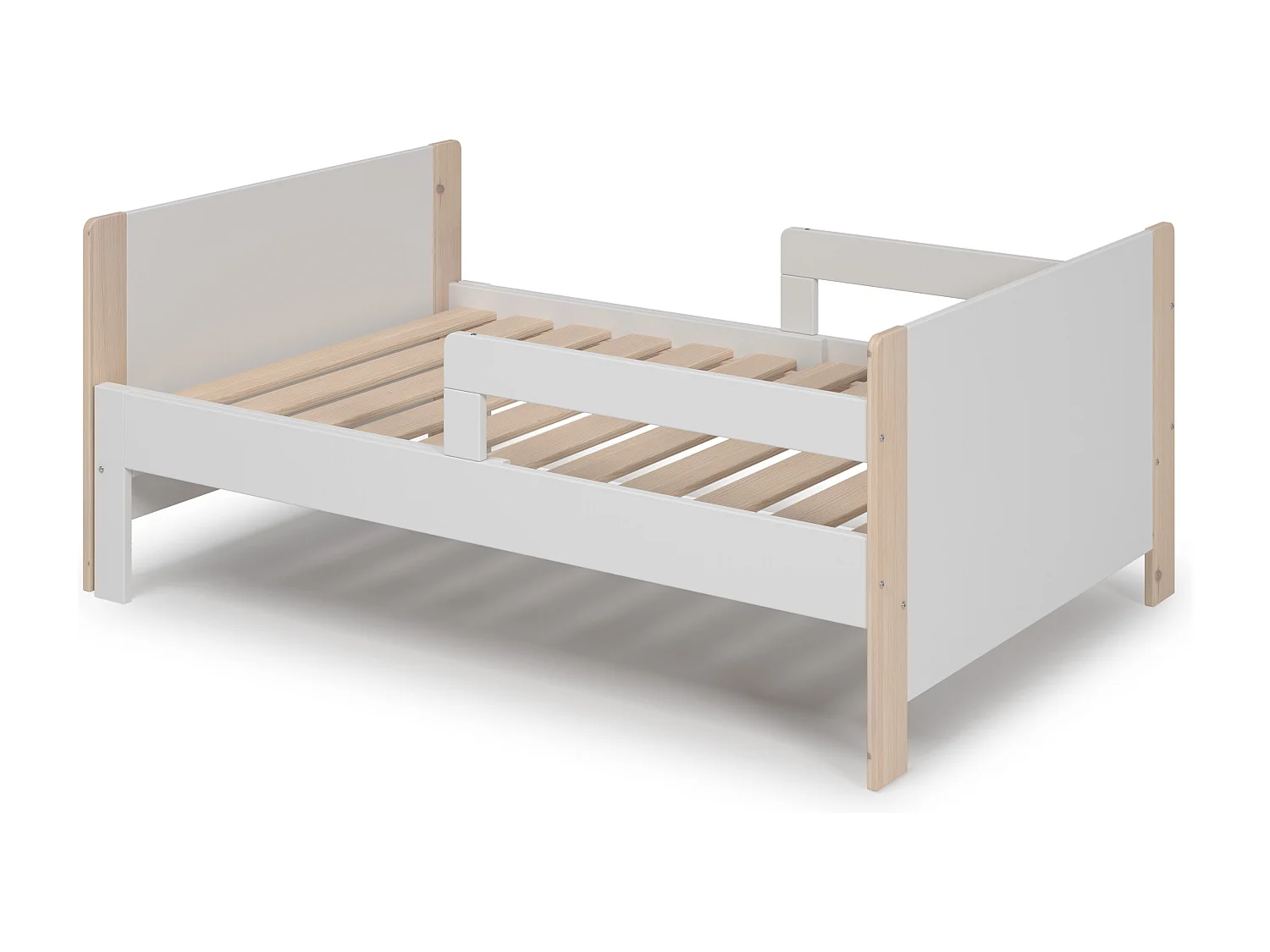 Cama individual extensible 144/194x98 cm
