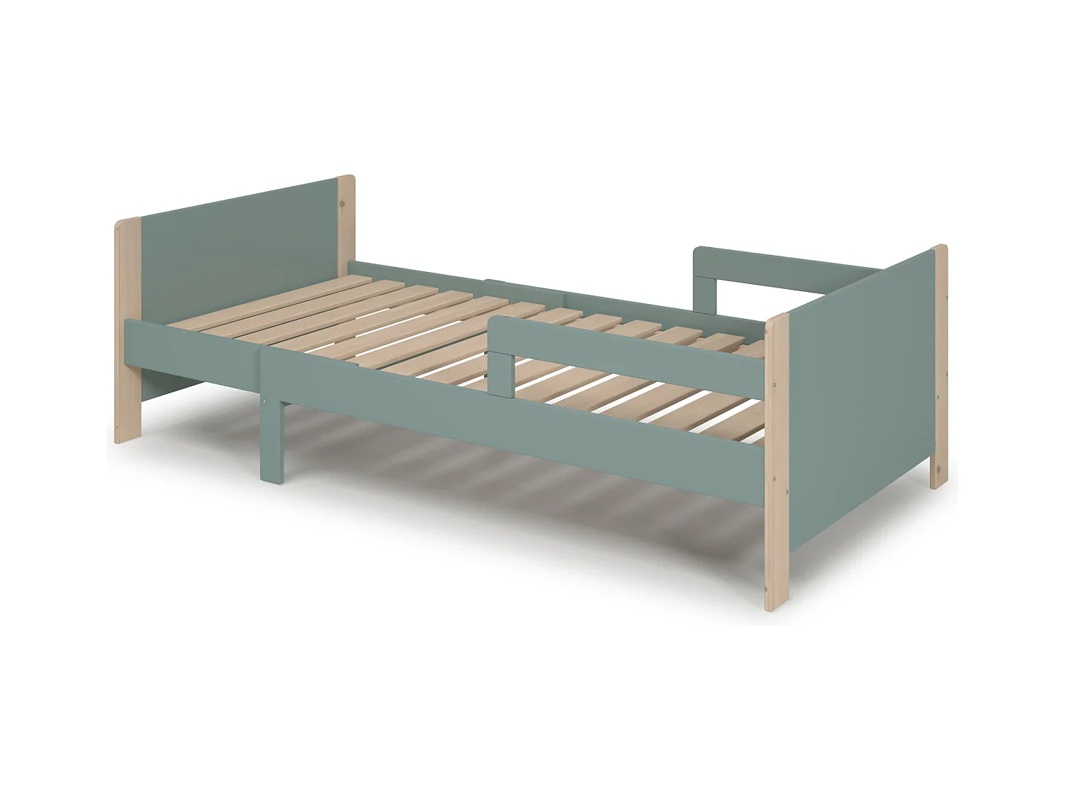 Lit simple extensible 144/194x98 cm