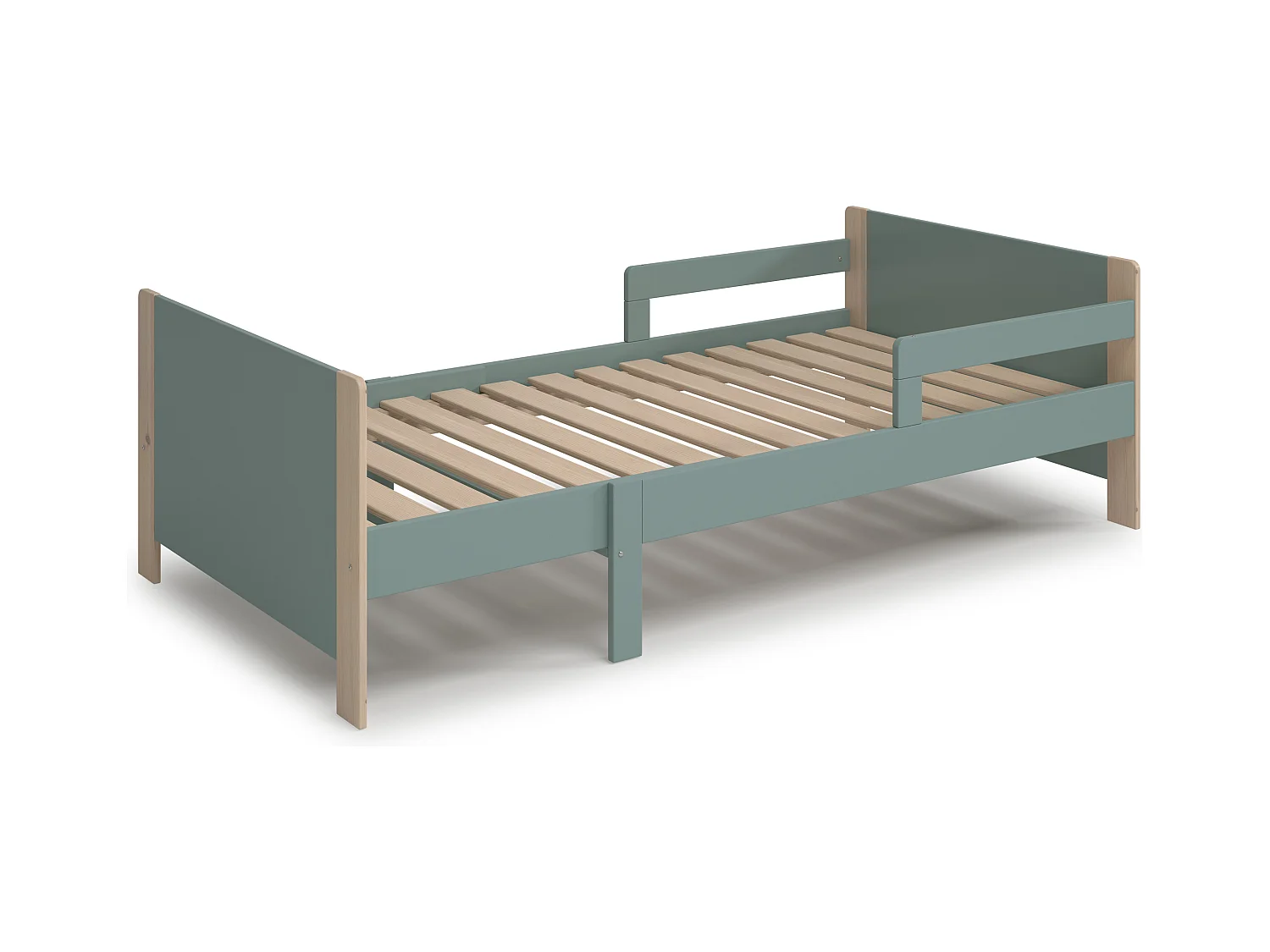 Lit simple extensible 144/194x98 cm