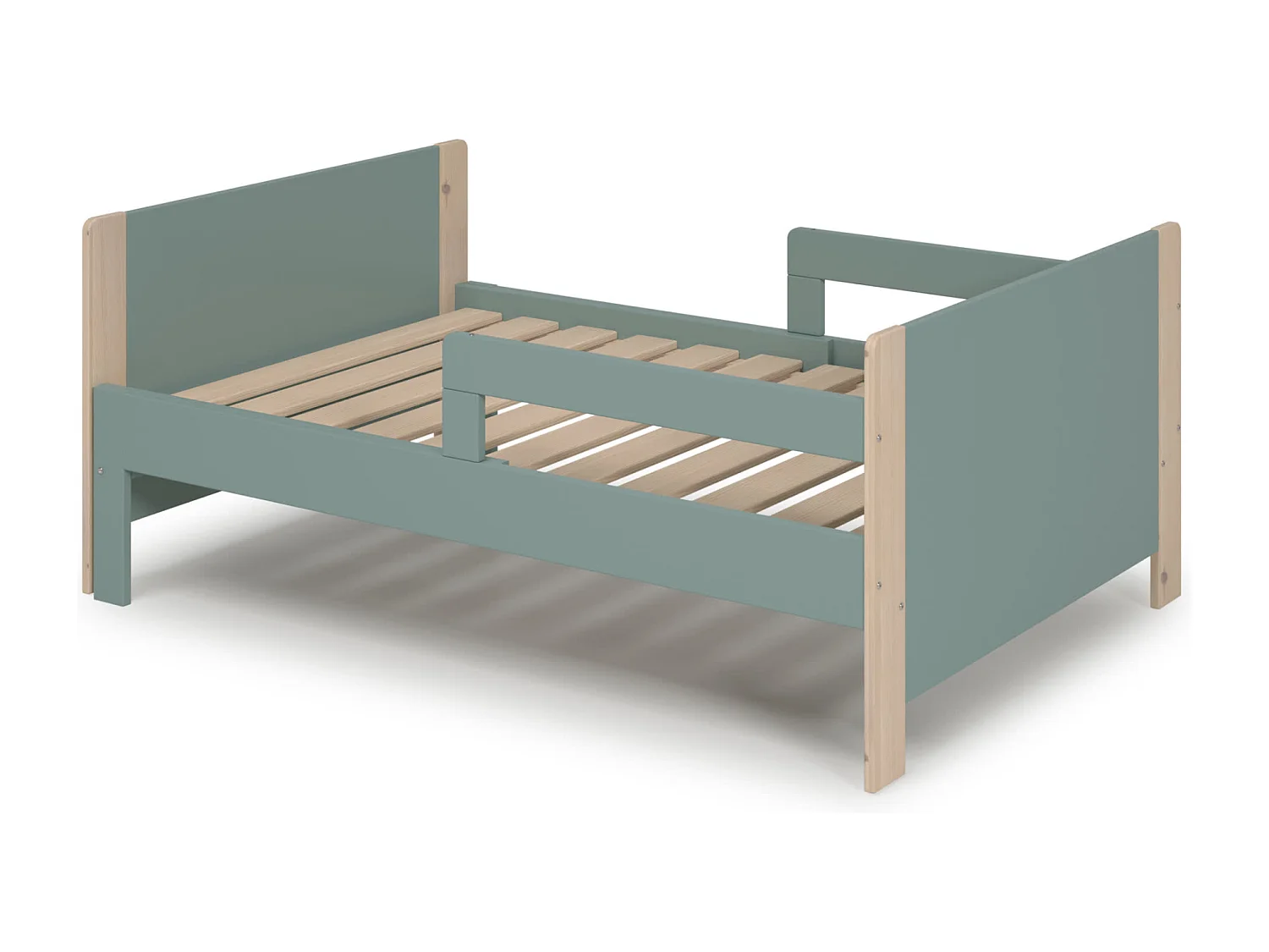 Cama individual extensible 144/194x98 cm