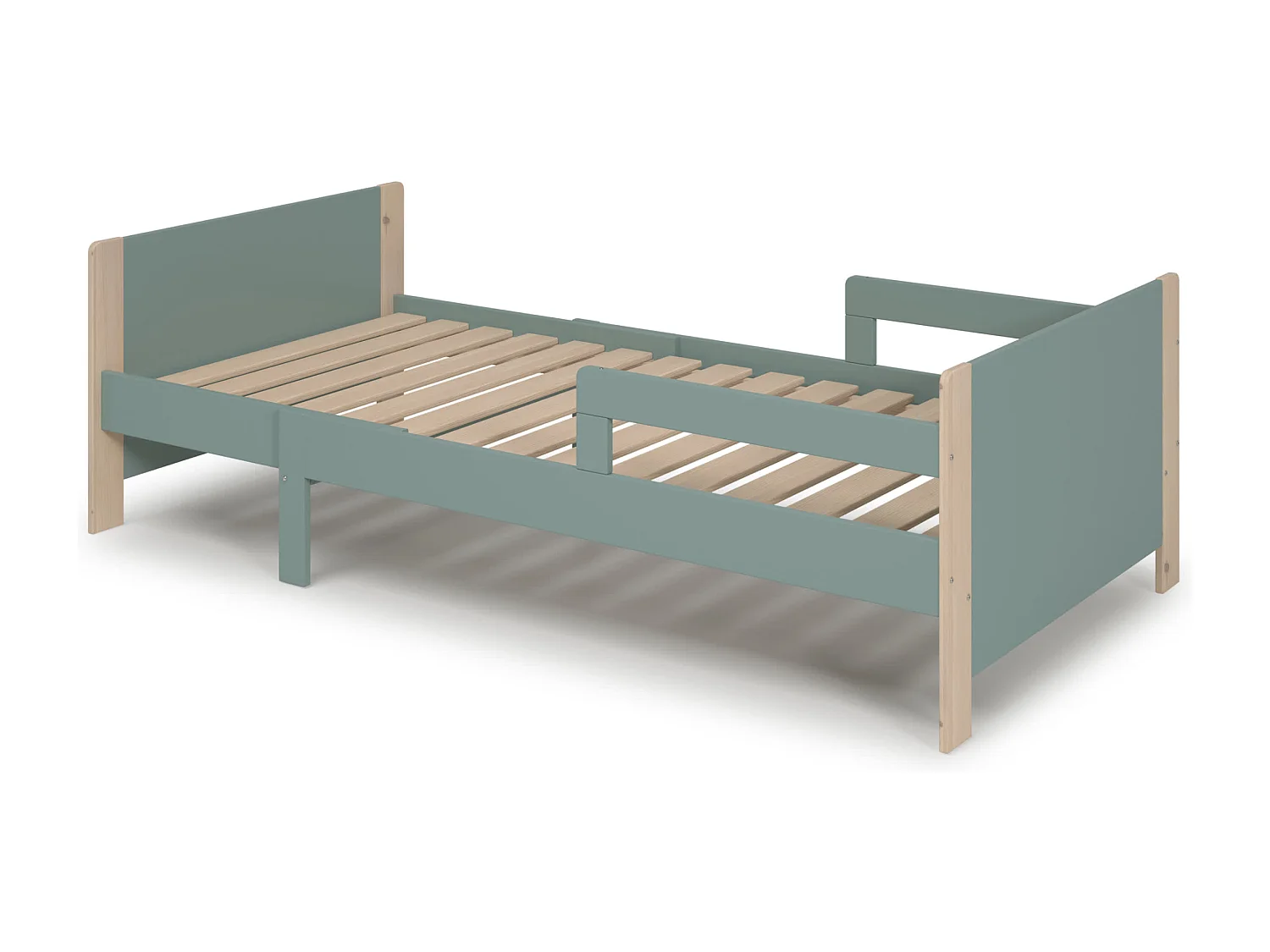 Cama individual extensible 144/194x98 cm