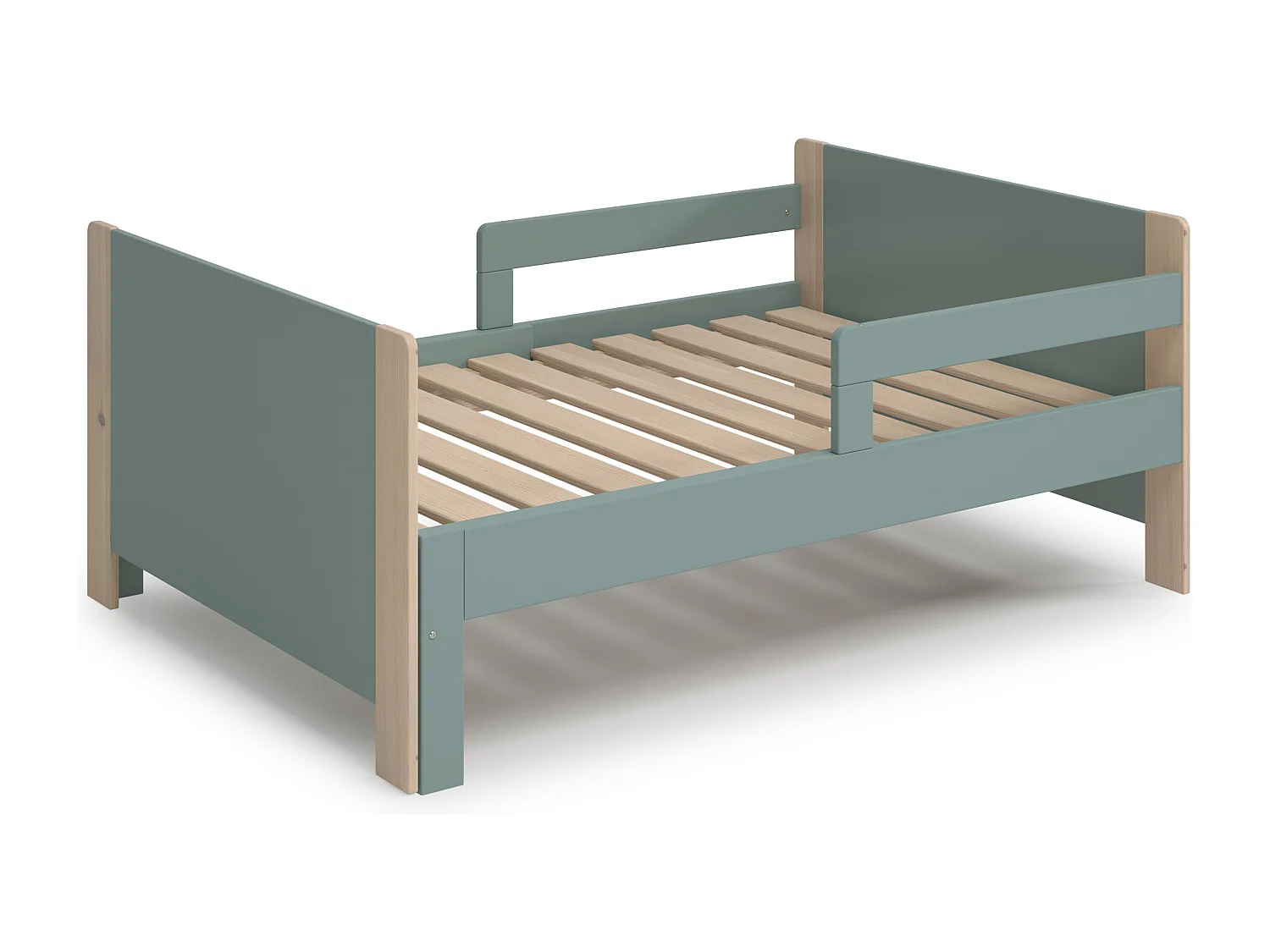 Cama individual extensible 144/194x98 cm