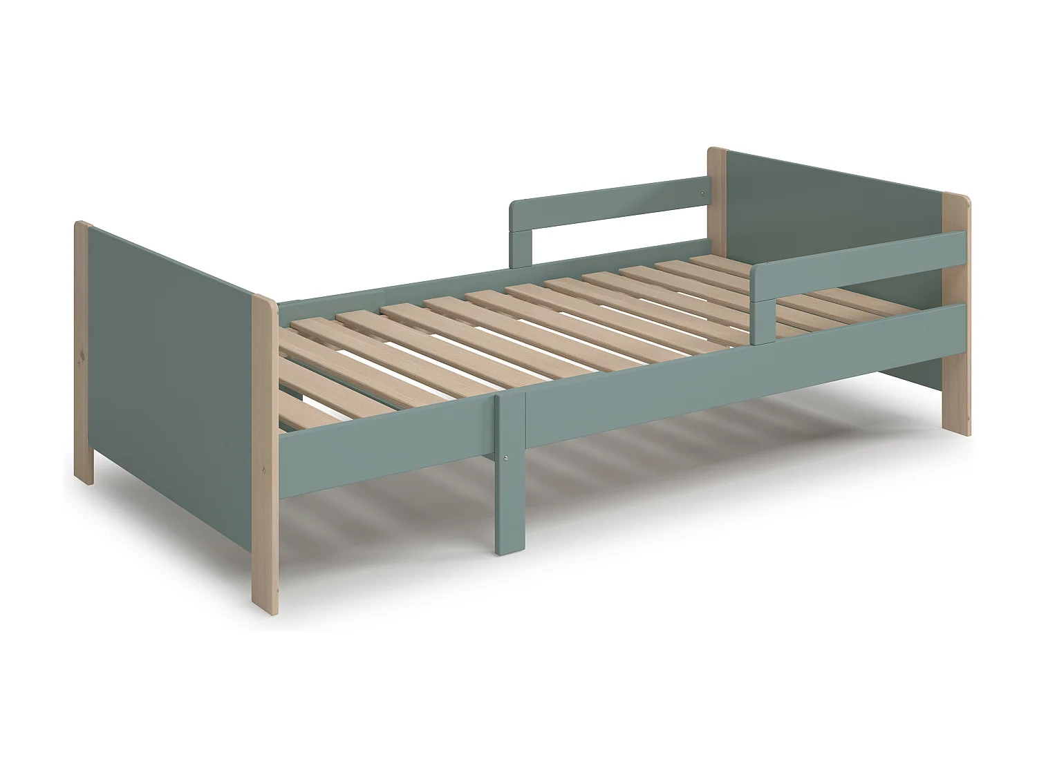 Cama individual extensible 144/194x98 cm