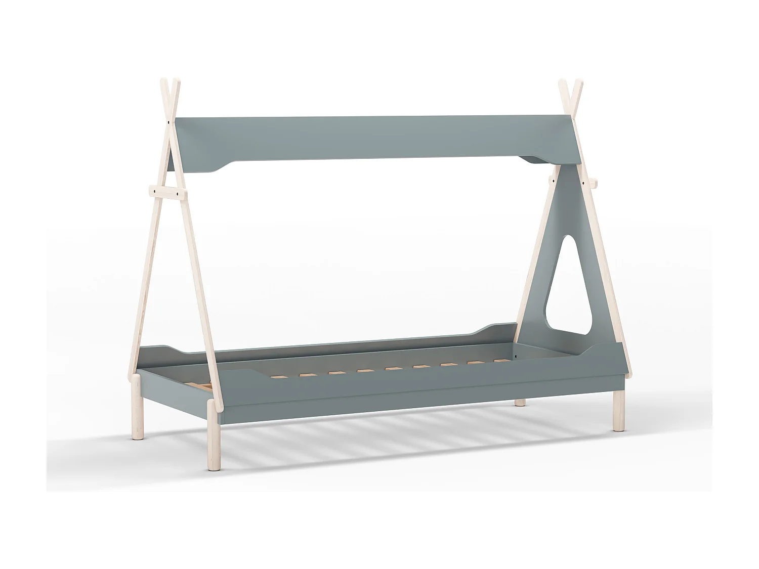 Lit cabane tipi 90x190 cm modulable LOU