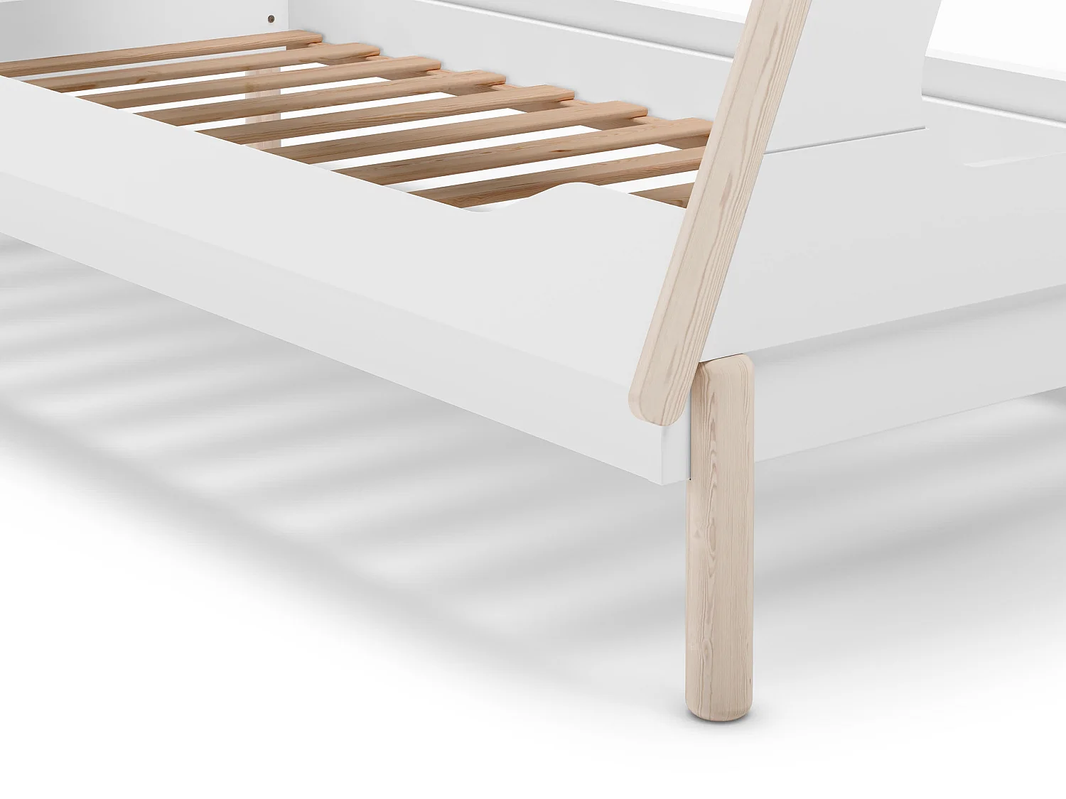 Lit cabane tipi 90x190 cm modulable LOU