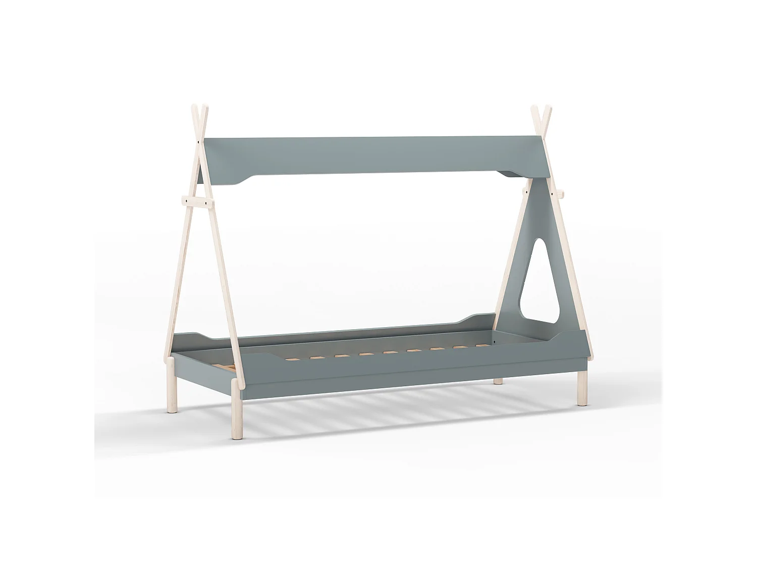 Lit cabane tipi 90x190 cm modulable LOU