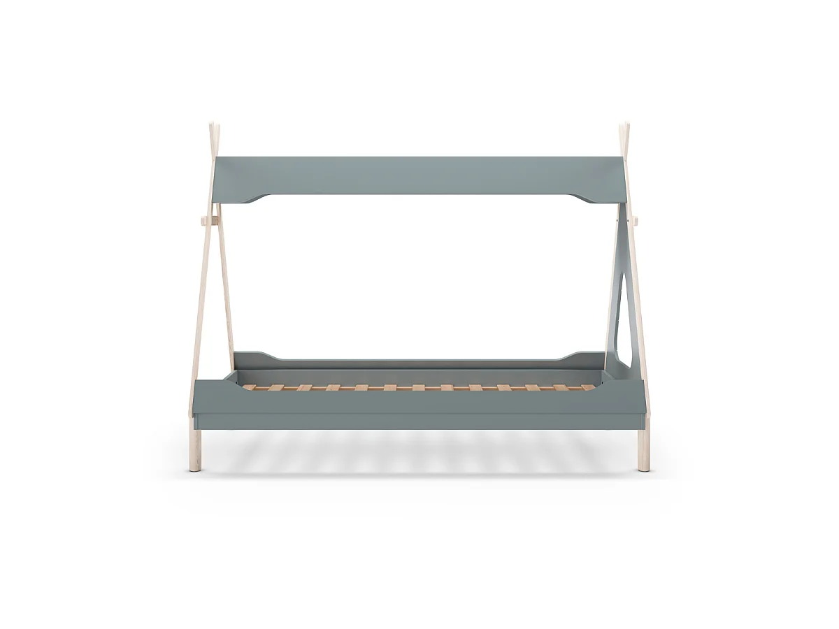 Lit cabane tipi 90x190 cm modulable LOU