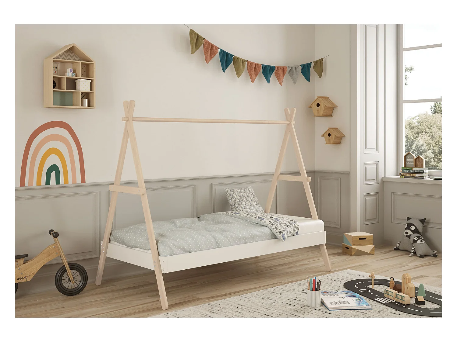 Letto singolo 209x160 cm