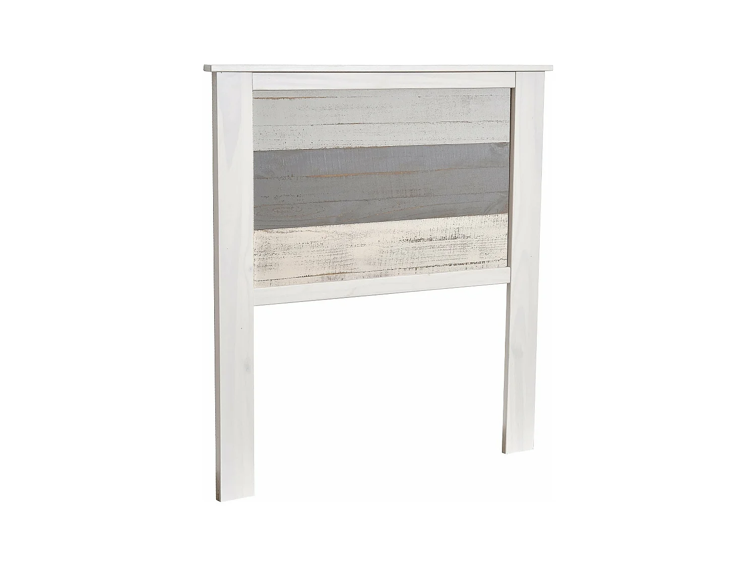 Tête de lit simple blanc/multicolore 105x111 cm