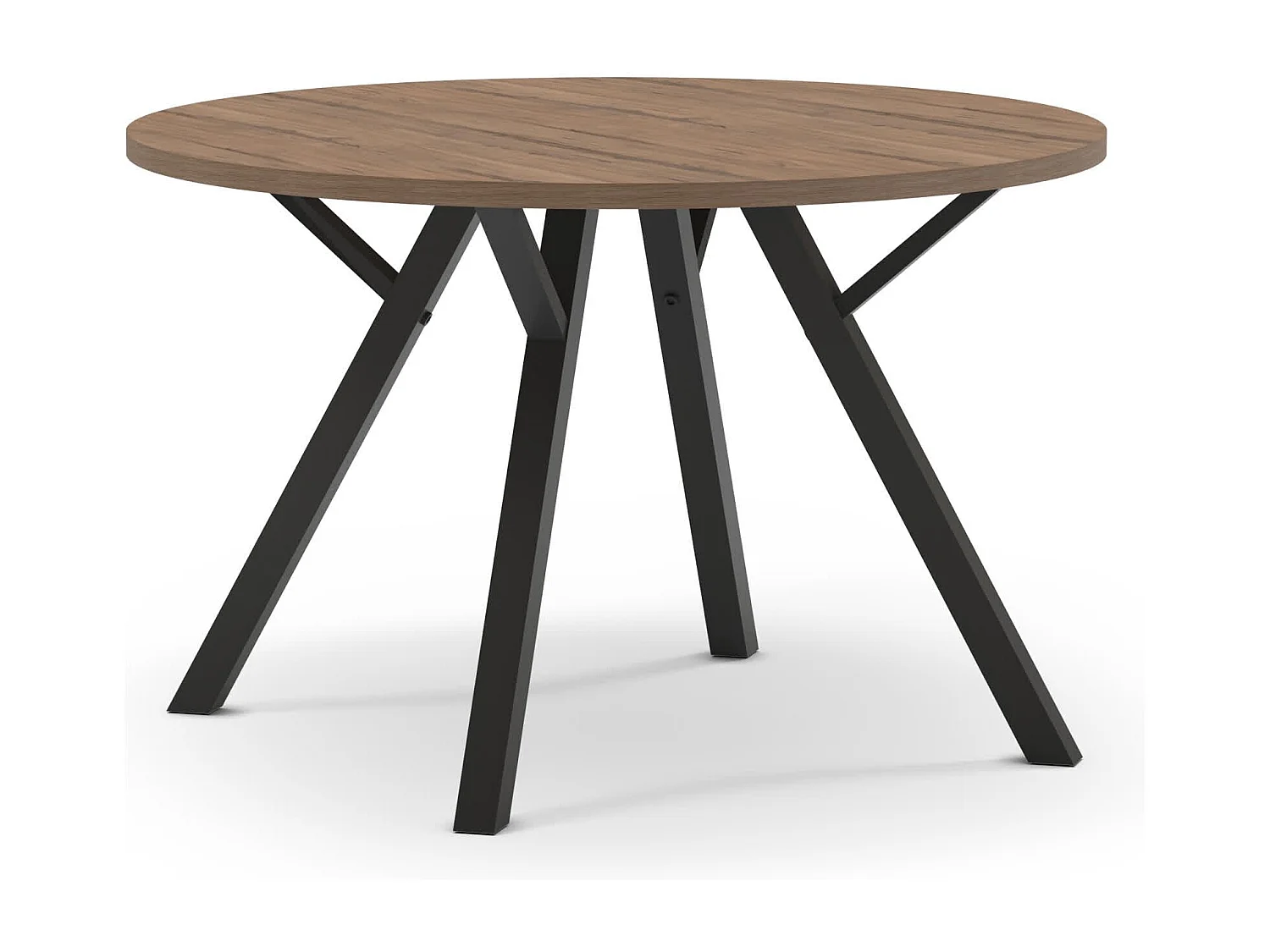 Table ronde pour 4 personnes 120x77 cm