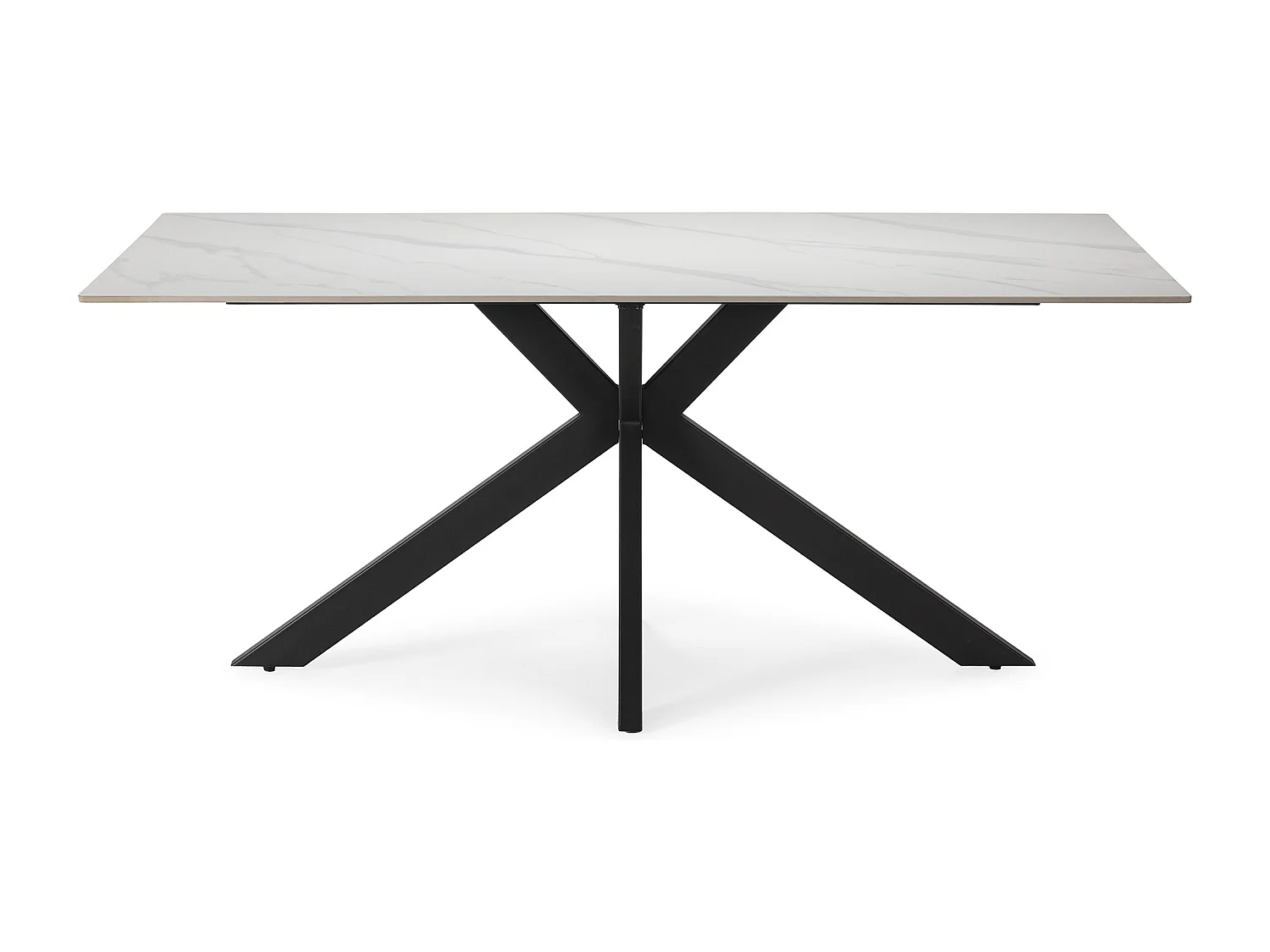 Table fixe en pierre 6 places 180x76 cm