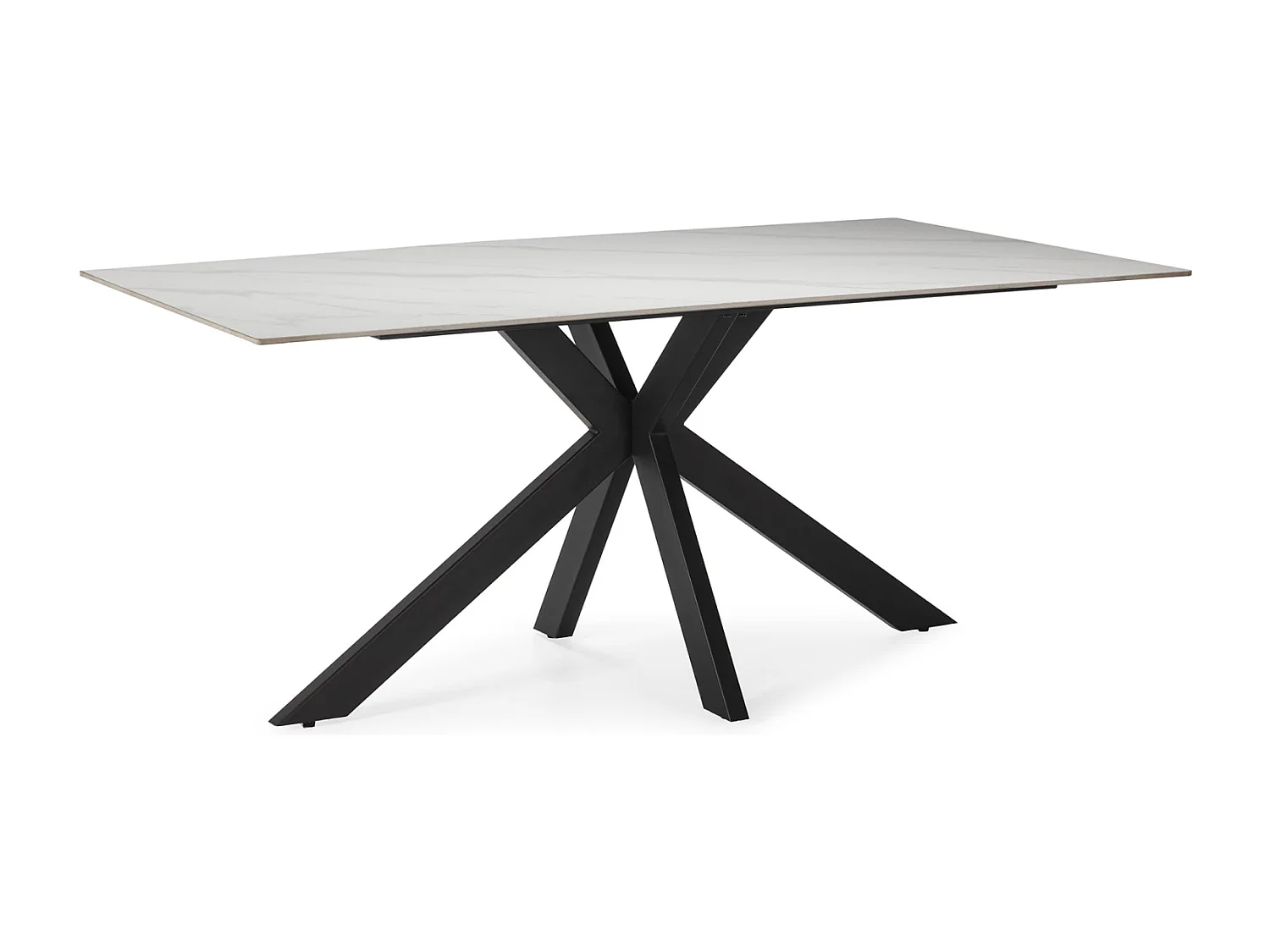 Tavolo fisso 6 posti in pietra 180x76 cm