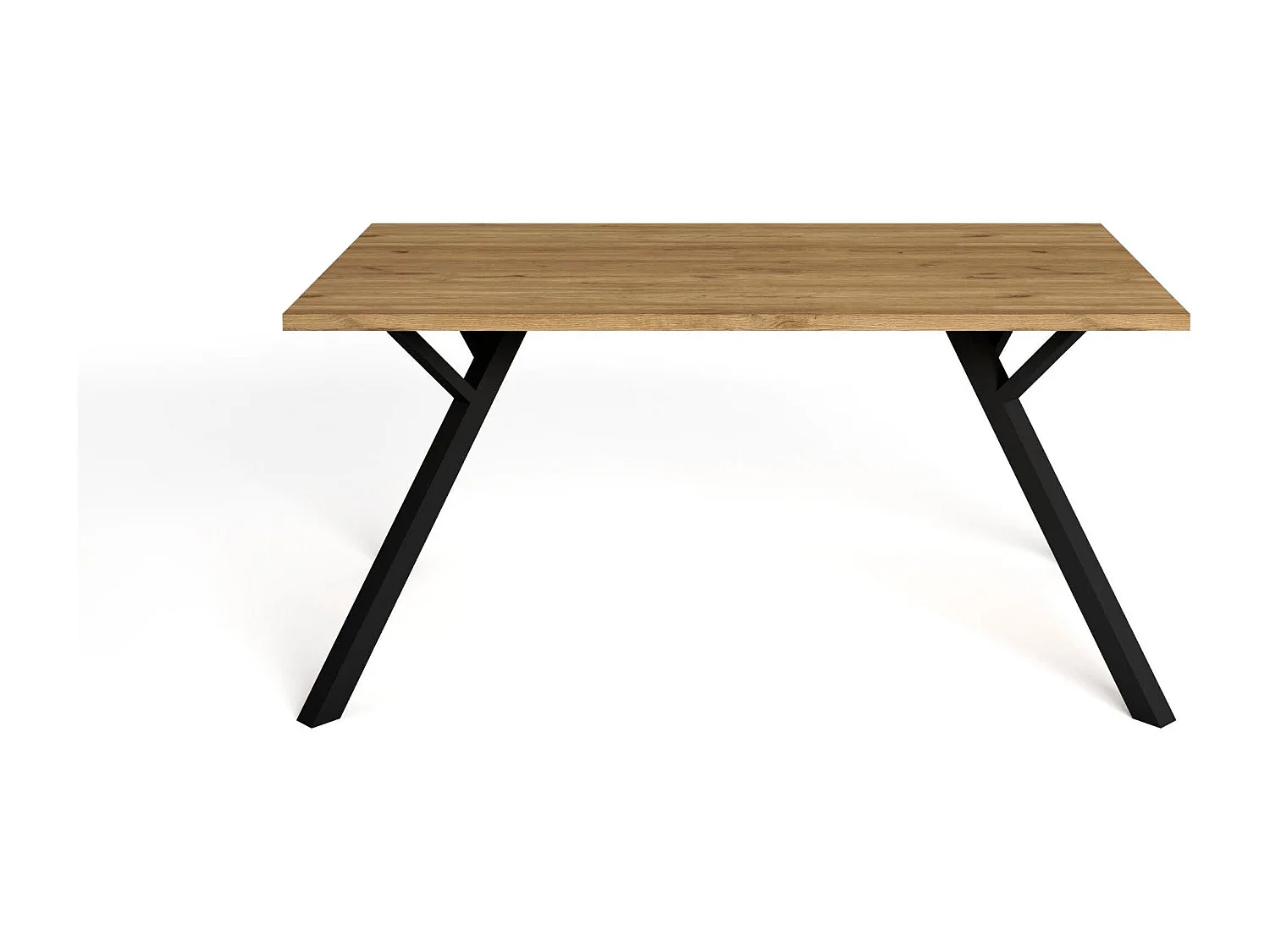 Table rectangulaire en bois pour 6/8 personnes 160x90 cm