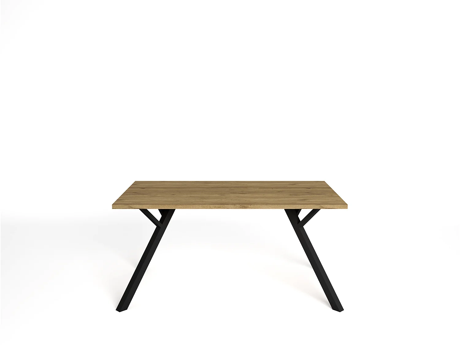 Table rectangulaire en bois pour 6/8 personnes 160x90 cm